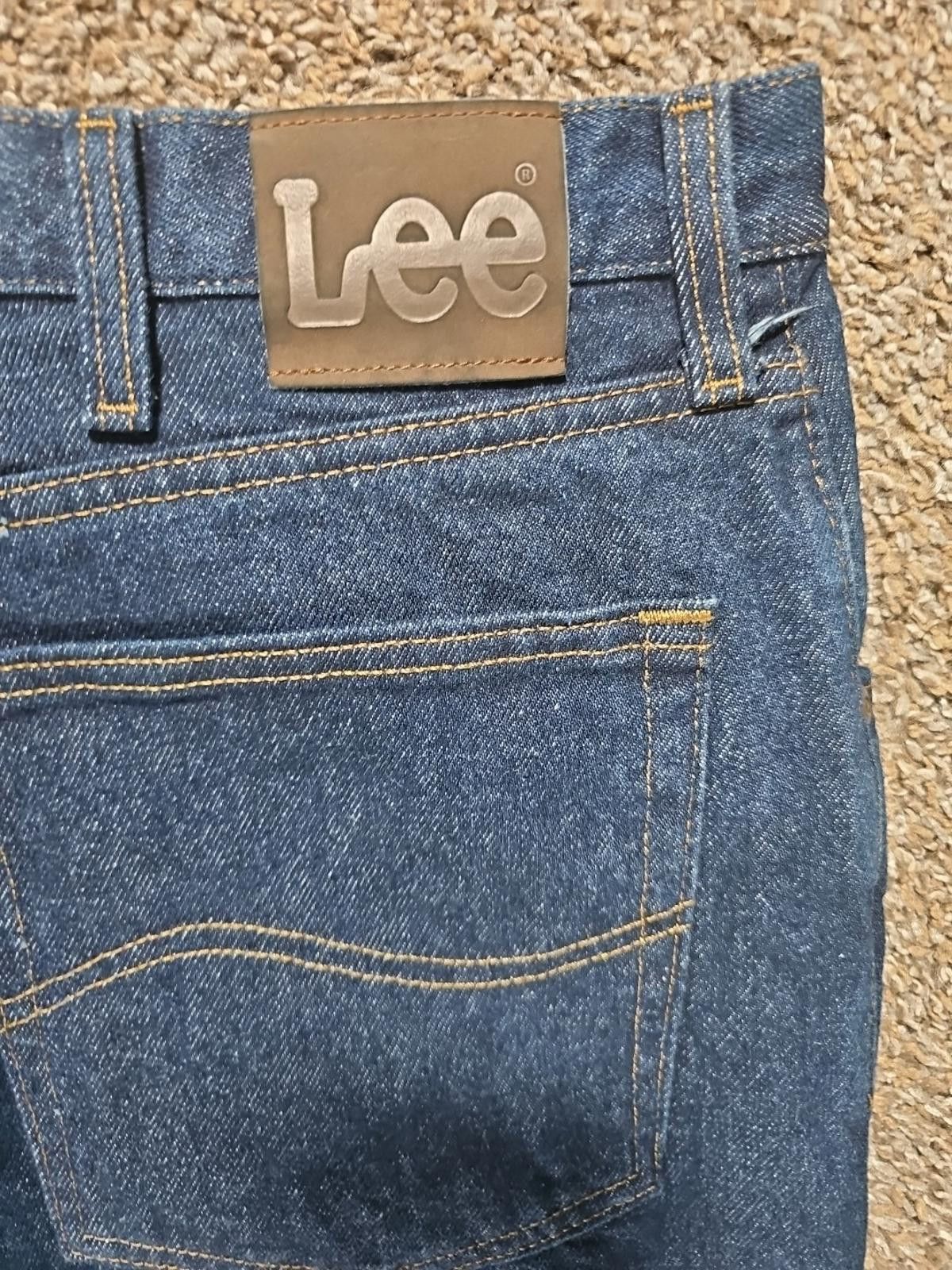 Lee LEE Regular Fit 44x30 Straight Cut Jeans Size US 44 / EU 60 - 7 Thumbnail