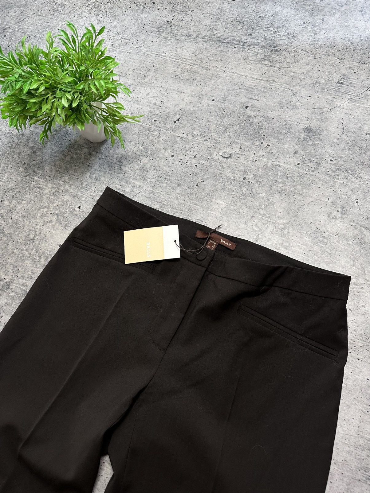 Bally Bally Classic Wool Trousers Dress Luxury Pants Size 27" / US 4 / IT 40 - 4 Thumbnail