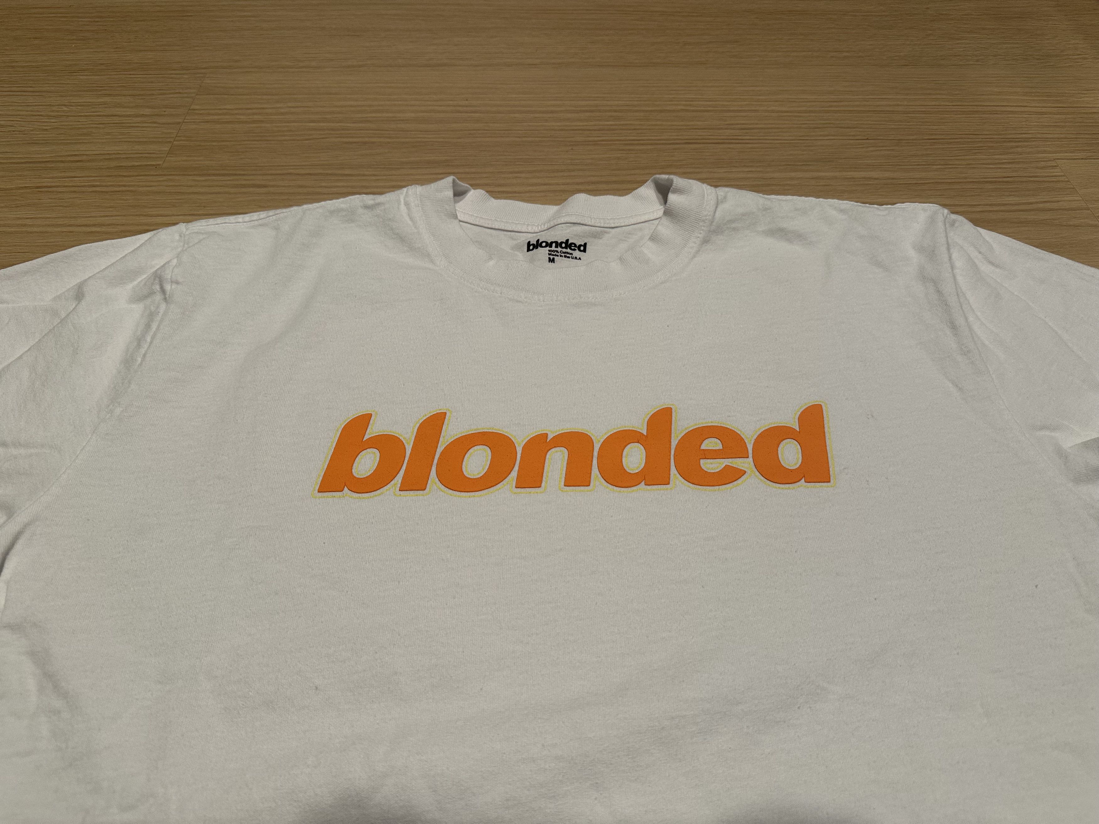 Frank Ocean Frank Ocean Blonded 2021 White Orange Tshirt Size US M / EU 48-50 / 2 - 5 Thumbnail