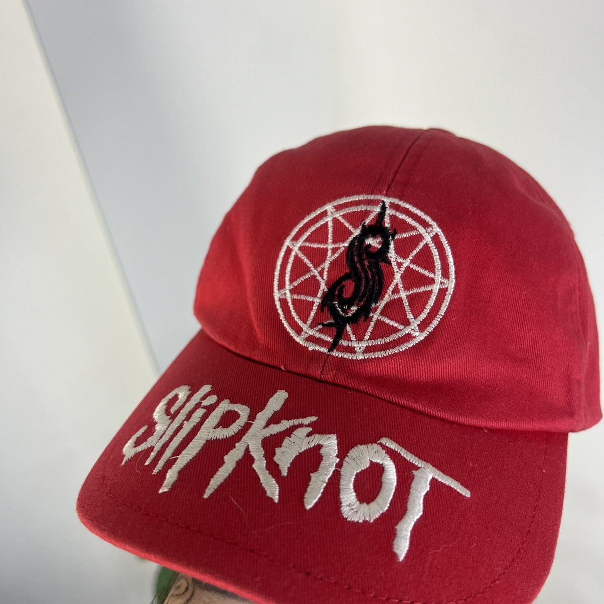 Slipknot Vintage Y2K Slipknot Big Logo Rock Band Baseball Cap Size ONE SIZE - 2 Thumbnail