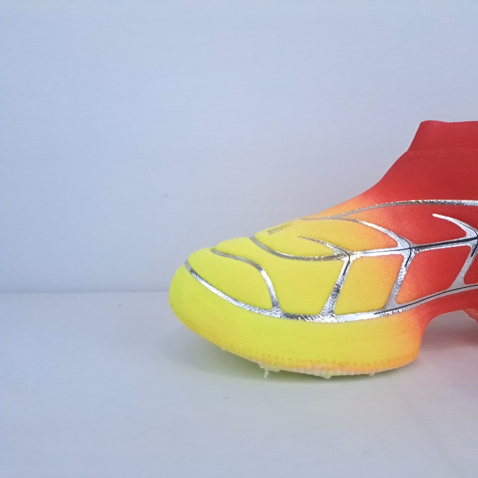 (B).Stroy × Givenchy o1rshd1 TK-360 Mid Sneakers in Red/Yellow Size US 7 / EU 40 - 6 Thumbnail