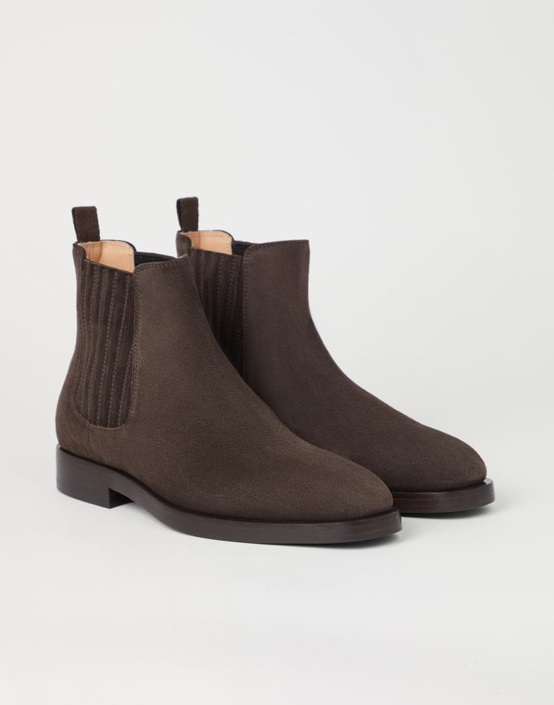 Brunello Cucinelli o1w1db10825 Pair Of Ankle Boots in Brown Size US 11 / EU 44 - 2 Thumbnail