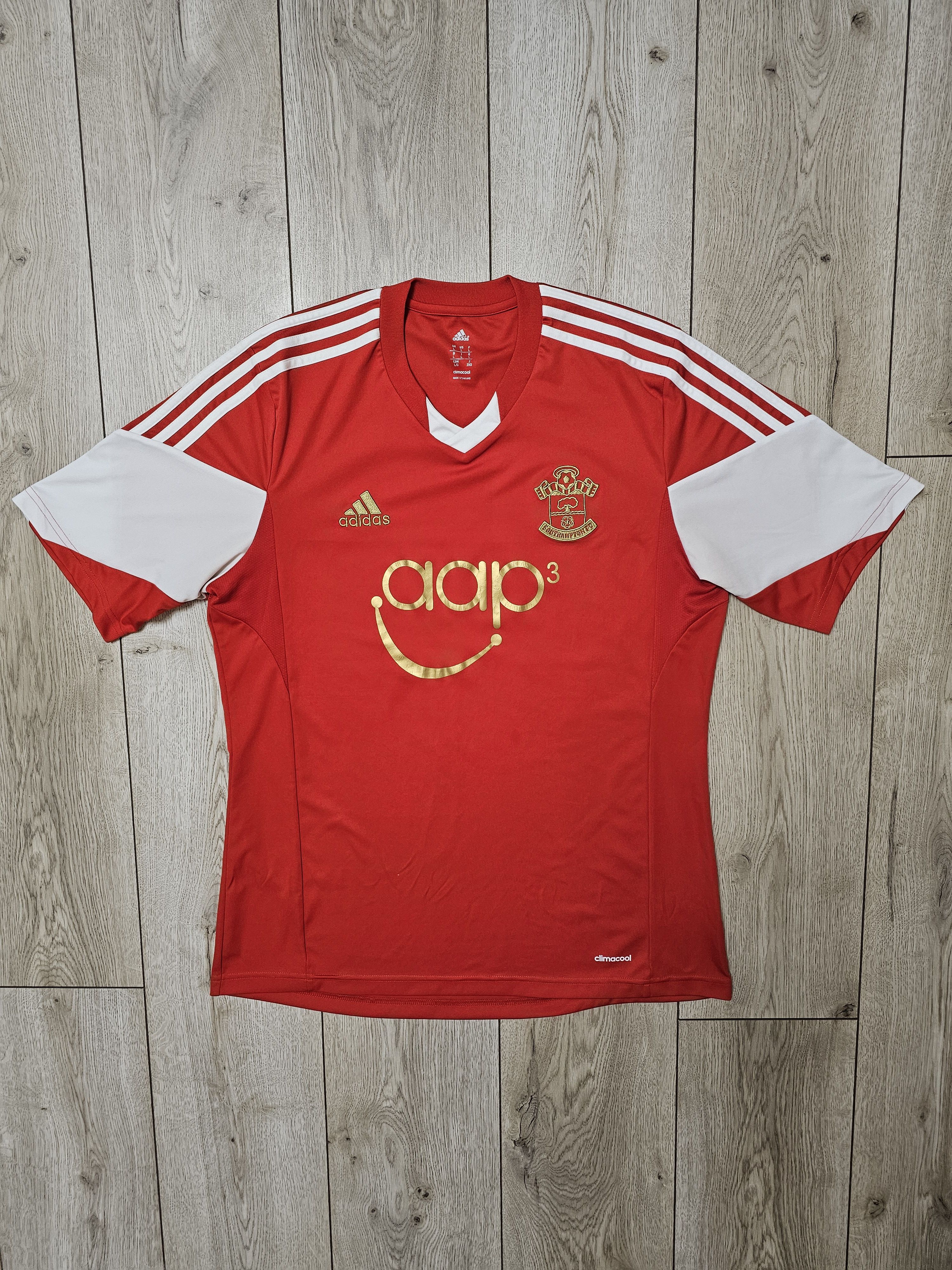 Adidas SOUTHAMPTON 2013 2014 HOME FOOTBALL SHIRT SOCCER JERSEY Size US L / EU 52-54 / 3 - 1 Thumbnail