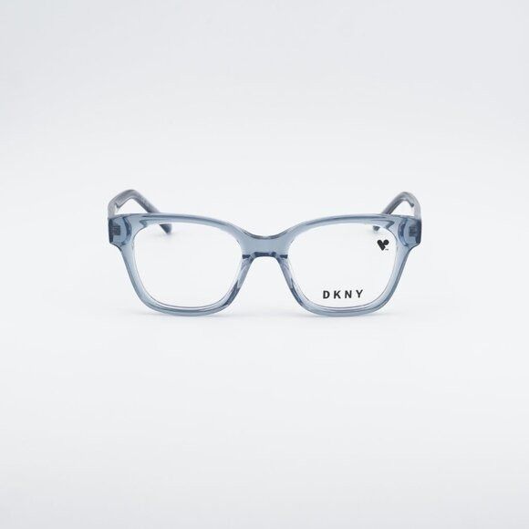 DKNY DKNY DK5048 400 Eyeglasses - Blue Laminate 50mm Cat Eye Size ONE SIZE - 5 Thumbnail