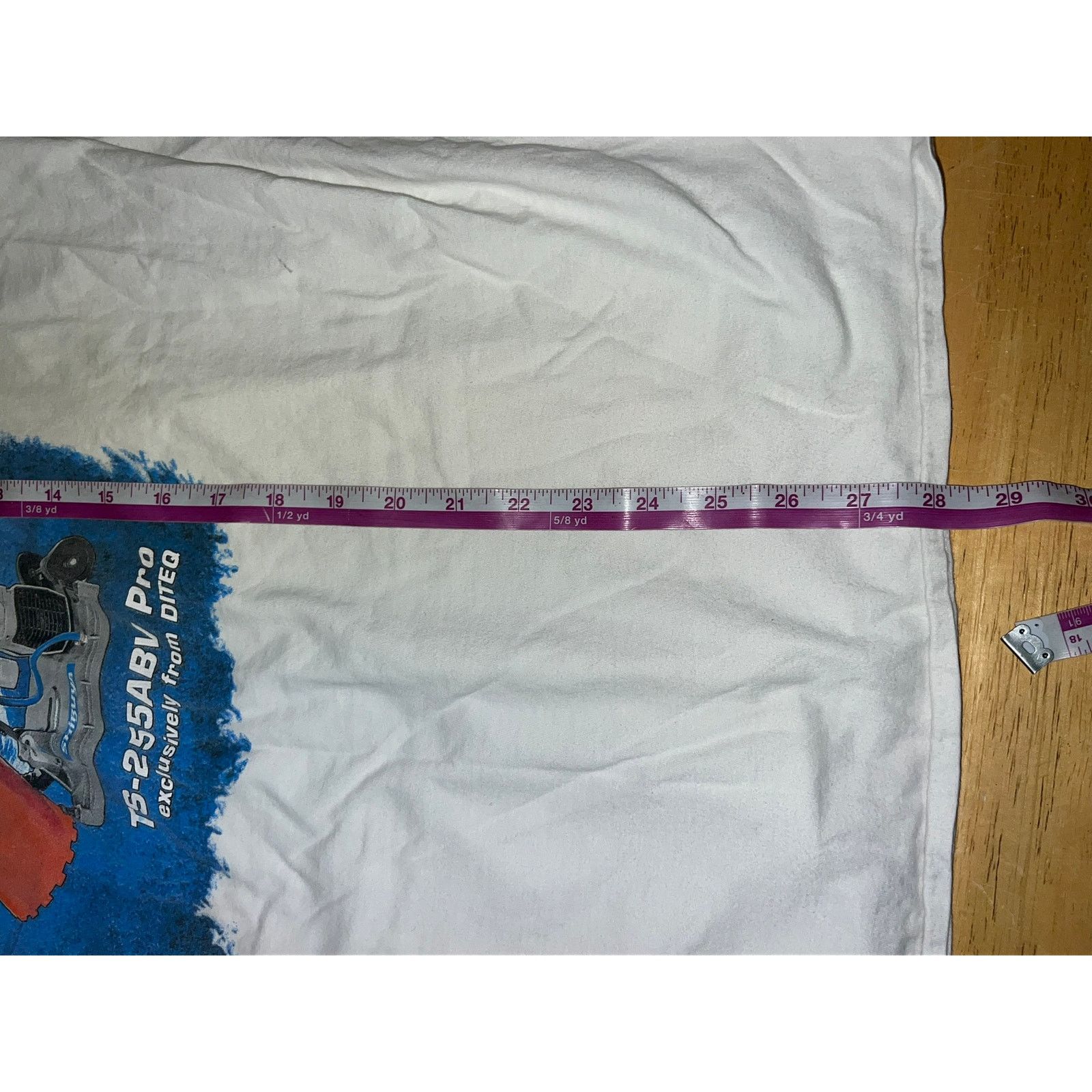 Vintage Vintage Tool Shirt Equipment Drilling Shibuya Graphic Tee L Size US L / EU 52-54 / 3 - 12 Thumbnail