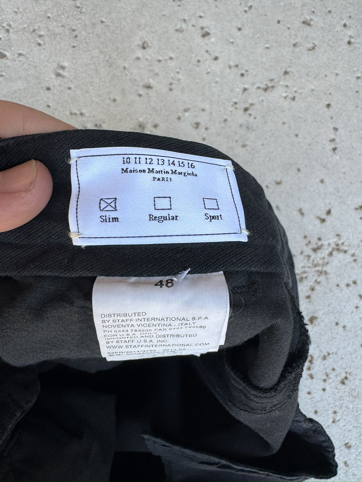 Maison Margiela Maison Margiela PARIS Flat Front Pants Size 38 Size US 38 / EU 54 - 5 Thumbnail