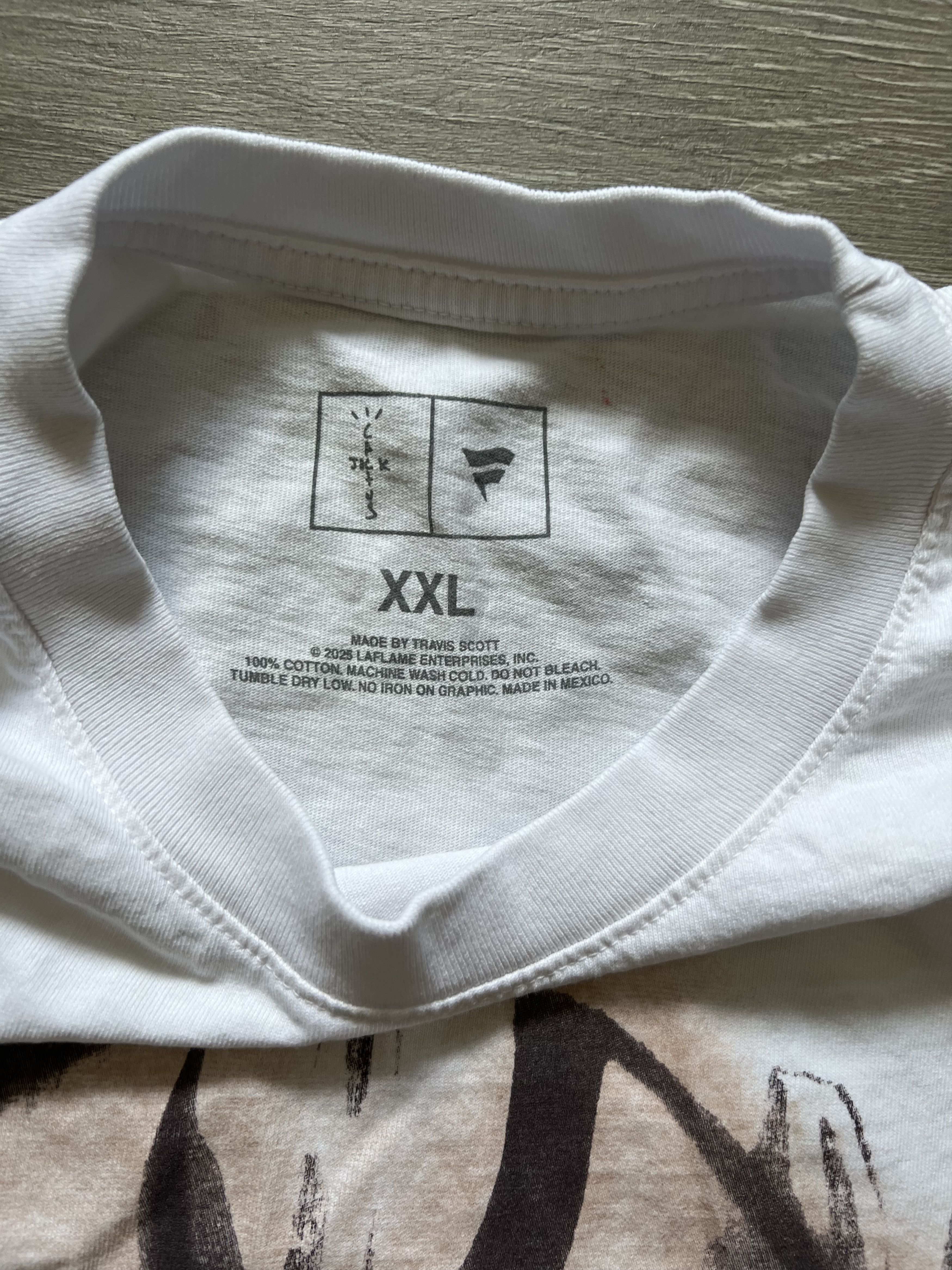 Travis Scott Travis Scott Fanatic Fest Exclusive MLB Tee Size US XXL / EU 58 / 5 - 2 Thumbnail