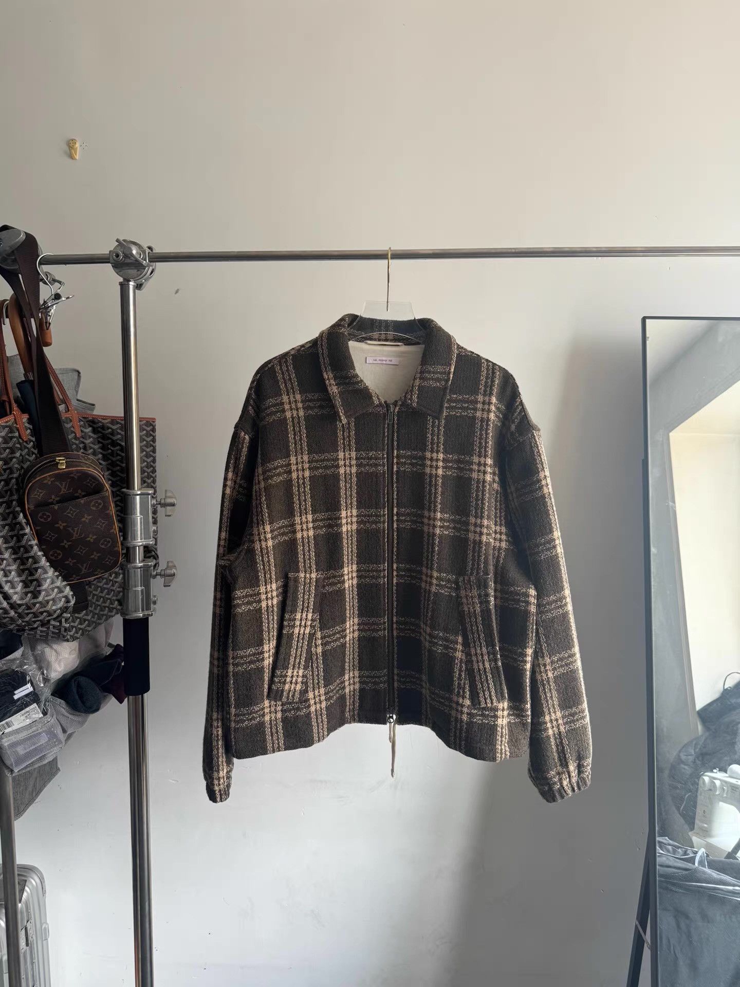s.k. manor hill s.k. manor hill Wool Plaid Jacket Q17 Size US M / EU 48-50 / 2 - 1 Thumbnail