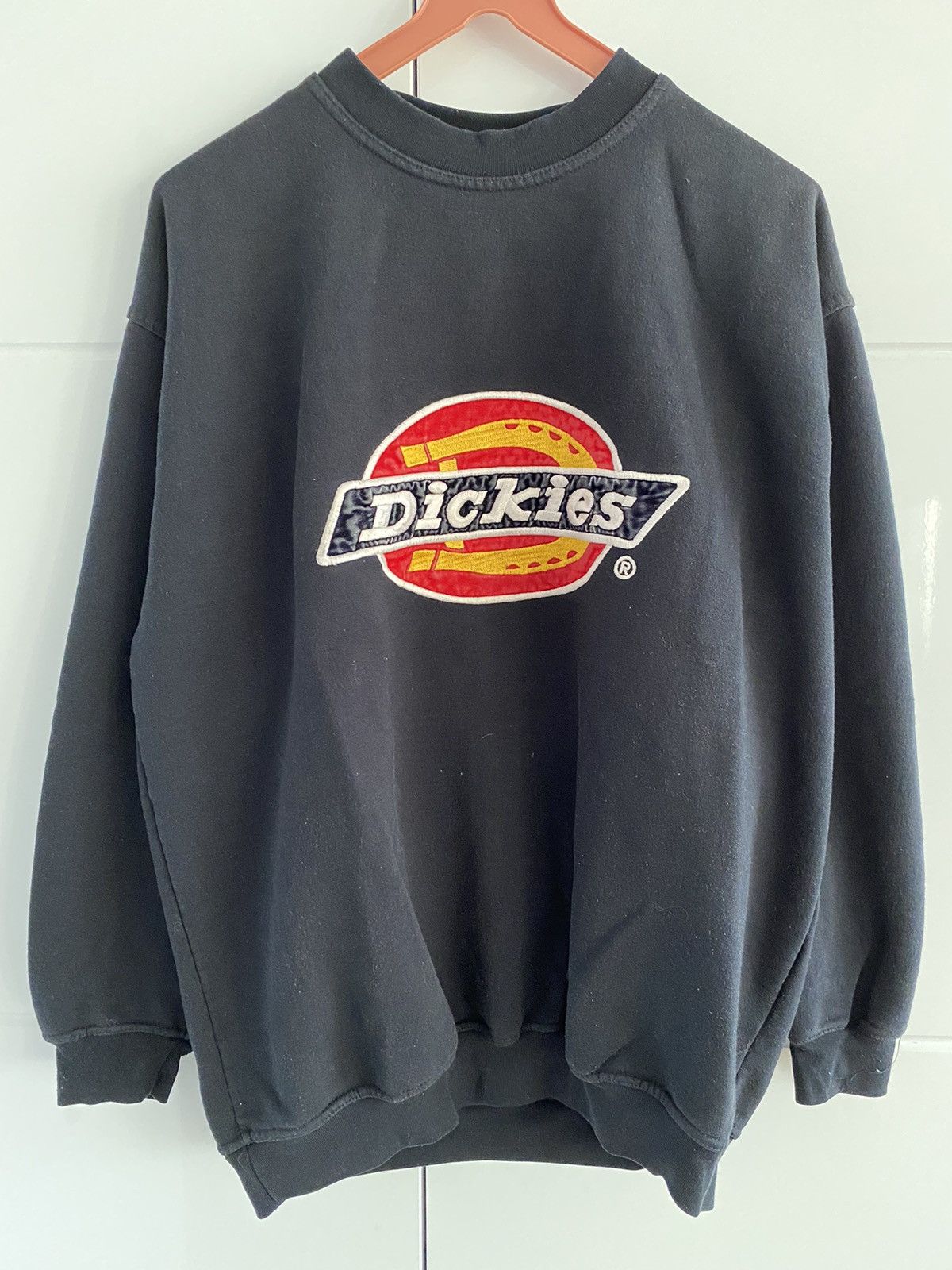 Carhartt × Dickies × Vintage Sweatshirt Vintage Dickies Big Logo Baggy Fit Size US XL / EU 56 / 4 - 1 Thumbnail