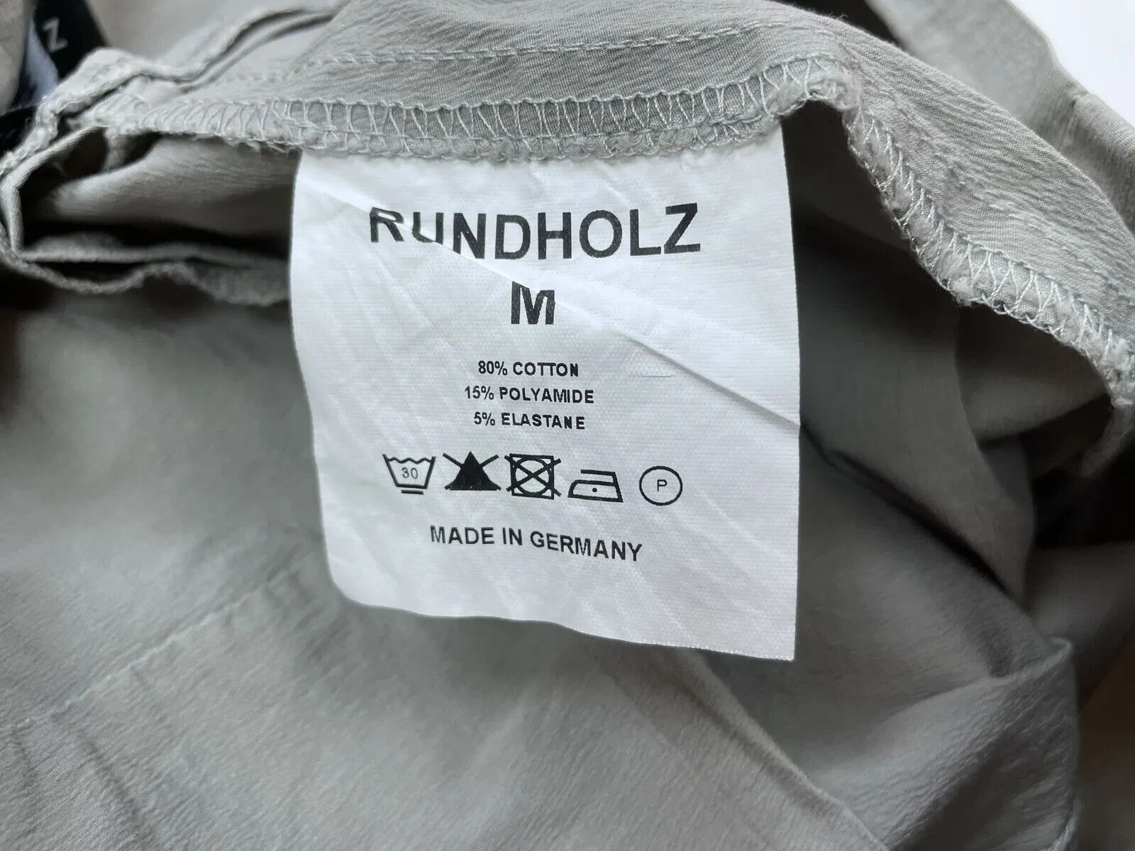 Rundholz Rundholz Black Label Stretch Slim Fit Trouser Pants Size 26" / US 2 / IT 38 - 11 Thumbnail