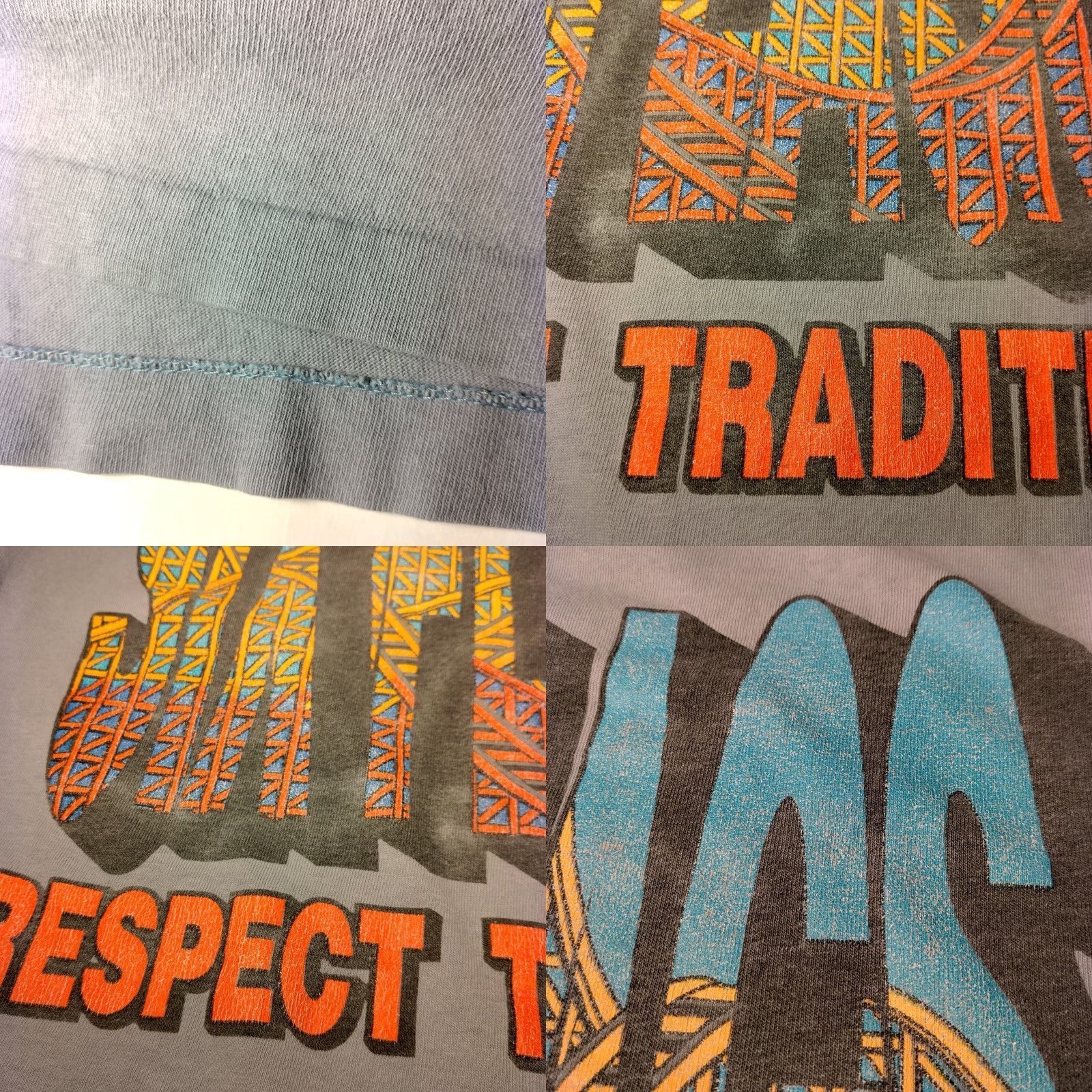 Vintage VINTAGE Six Flags Shirt S/M Blue Cotton Short Sleeve Crew Neck Regular Men Six Flags T Shirt Size US S / EU 44-46 / 1 - 10 Thumbnail