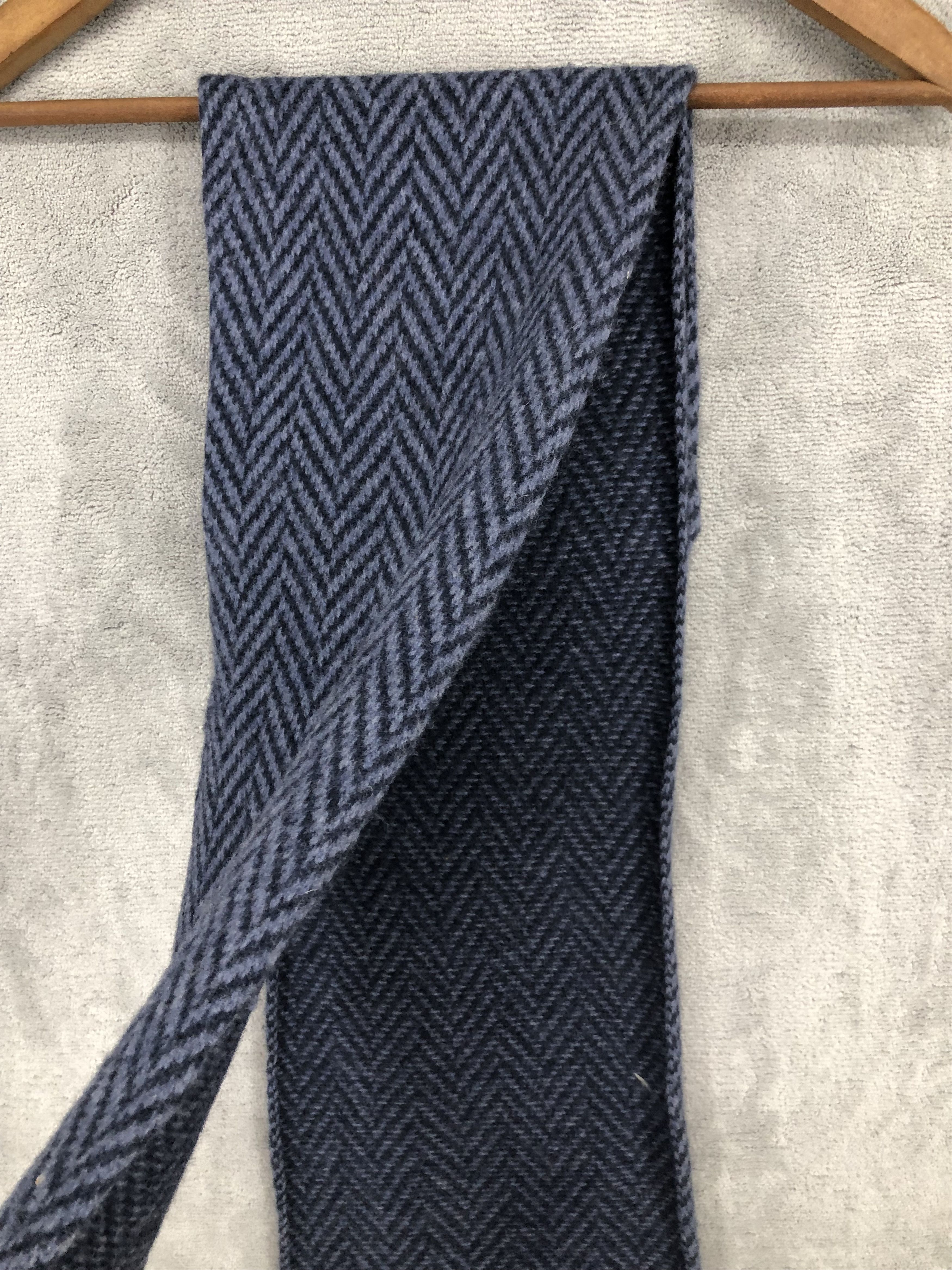 Gap Blue Wool Scarf Muffler Neck Scarf