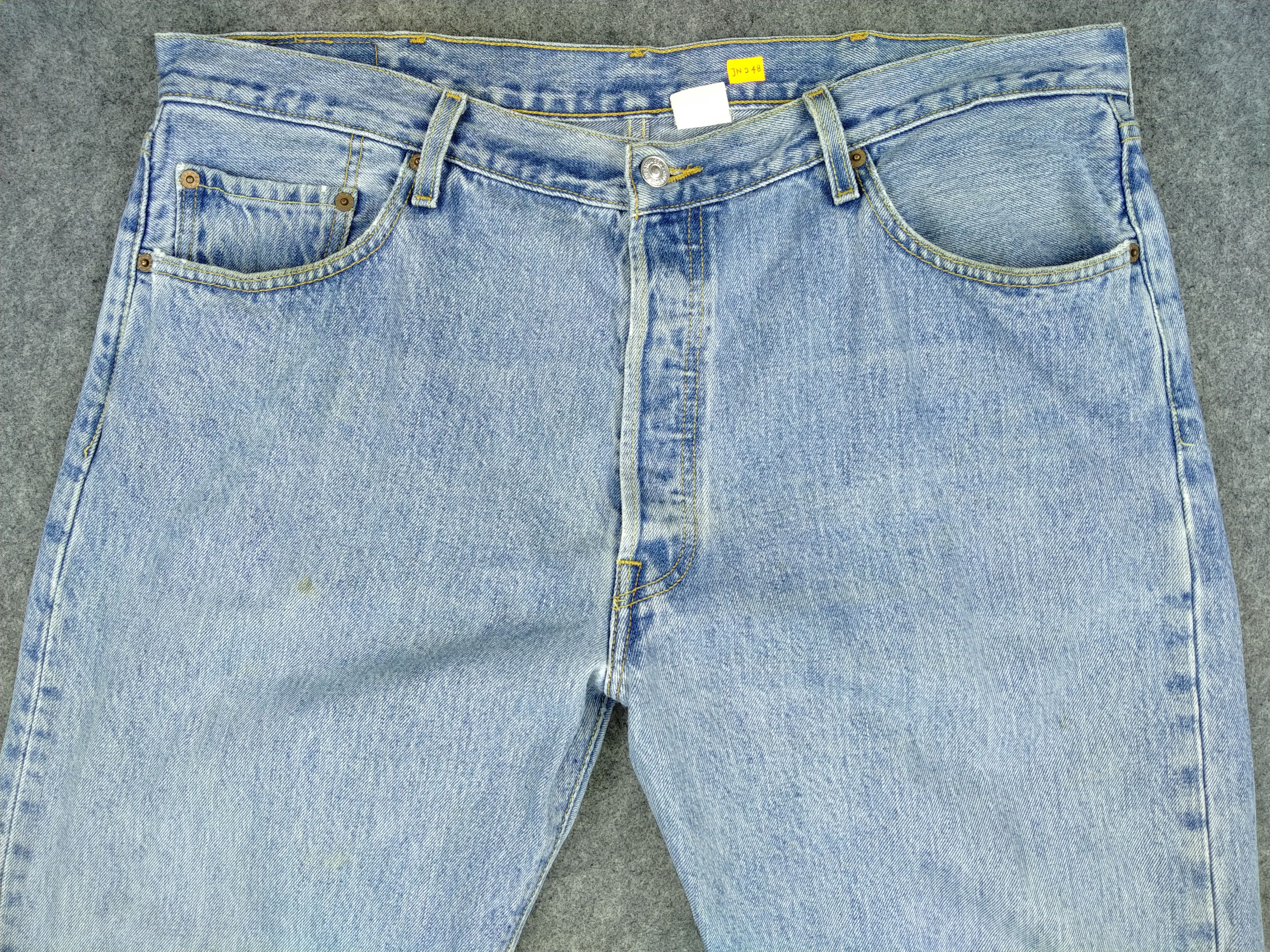 Japanese Brand Pale Blue Vintage Levi's 501 40x30.5 Denim -JN248 Size US 40 / EU 56 - 3 Thumbnail