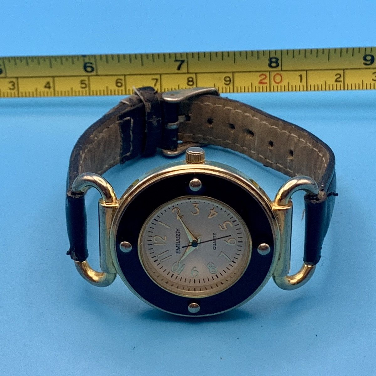 Other EMBASSY By GRUEN EM3625L Women’s Wristwatch Works New Batt Size ONE SIZE - 12 Thumbnail
