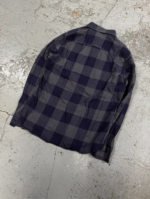 Givenchy Givenchy Grey & Navy Checkered Shirt Size US S / EU 44-46 / 1 - 6 Thumbnail