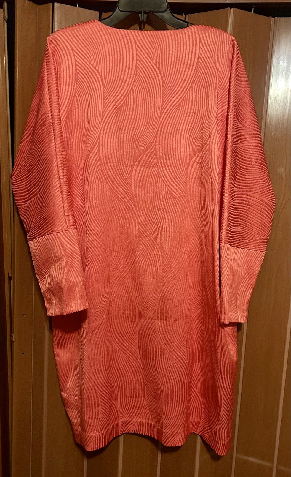 Other Natori Scroll Jacquard Dress WITH POCKETS Coral Size XL / US 12-14 / IT 48-50 - 6 Thumbnail