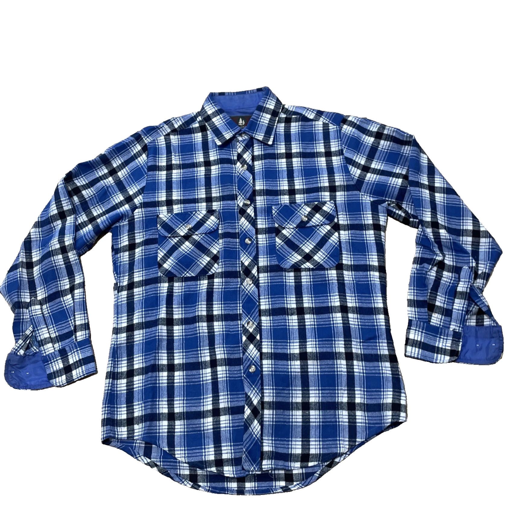 High Sierra VINTAGE High Sierra Flannel Shirt Men M Blue Plaid Western 90s Light Cotton Button-Up Redefined for Search (90s, western, vintage) Mens Size US M / EU 48-50 / 2 - 2 Thumbnail