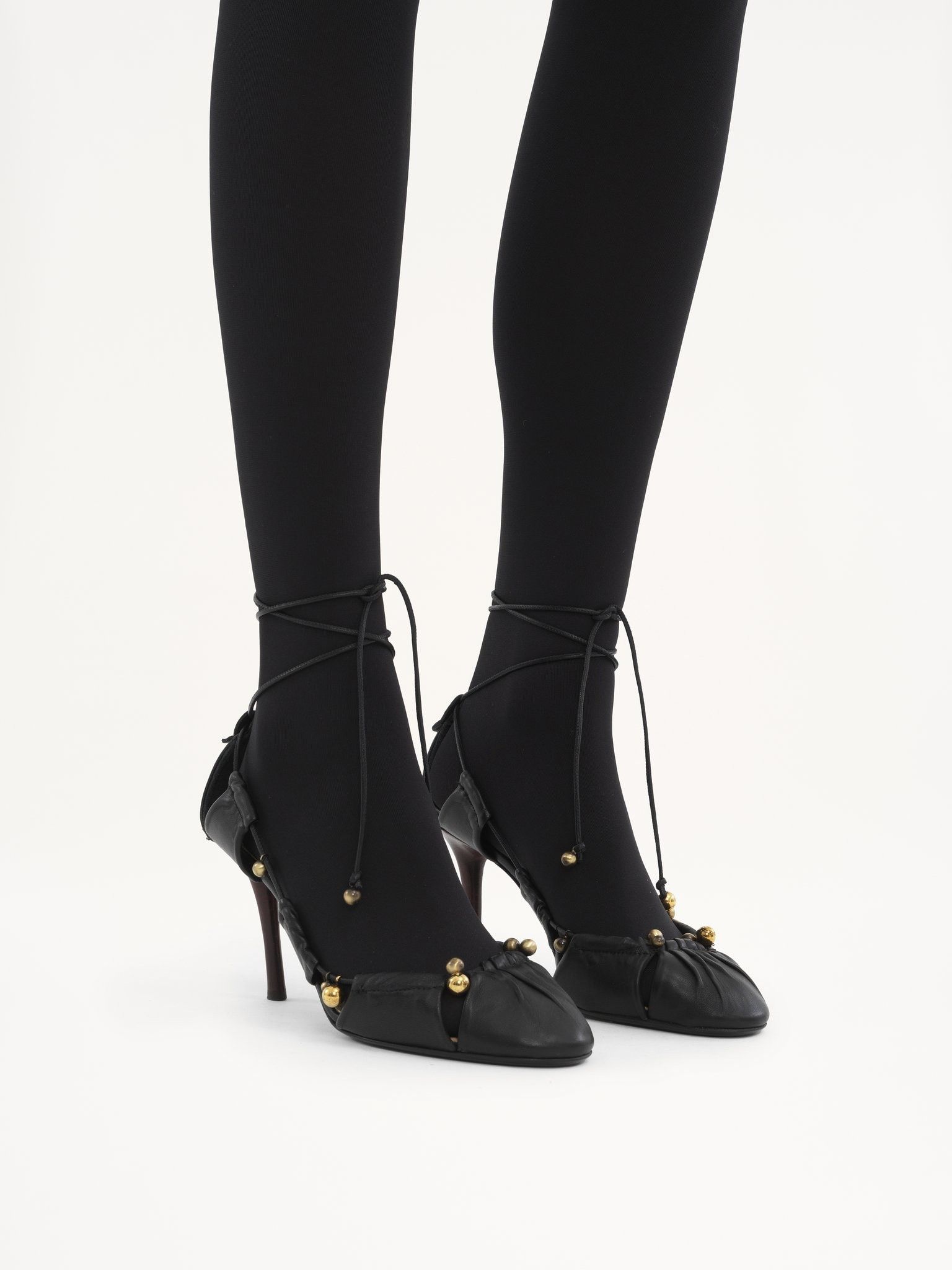 Chloe o1loc1c11125 Luna Pumps in Black Size US 9 / IT 39 - 2 Thumbnail