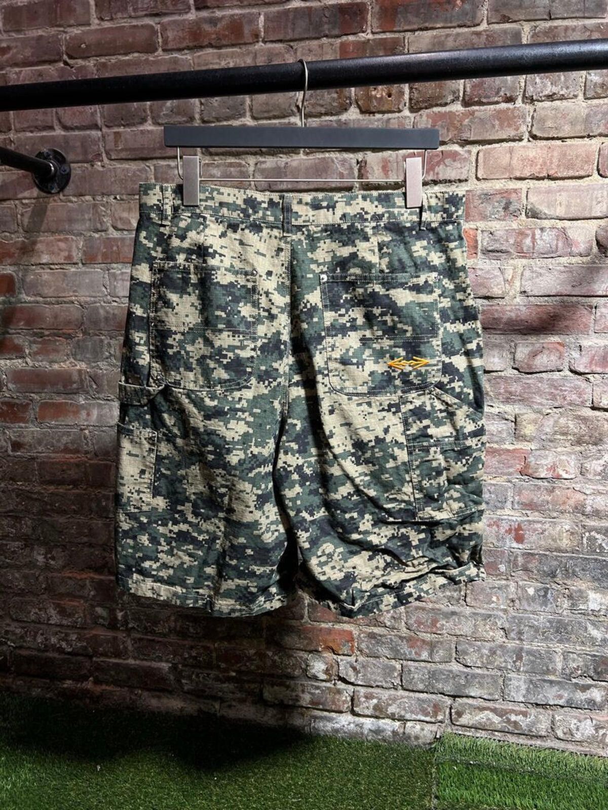 HMDD HMDD Double Knee Camo Shorts Sz. M Size ONE SIZE - 2 Thumbnail