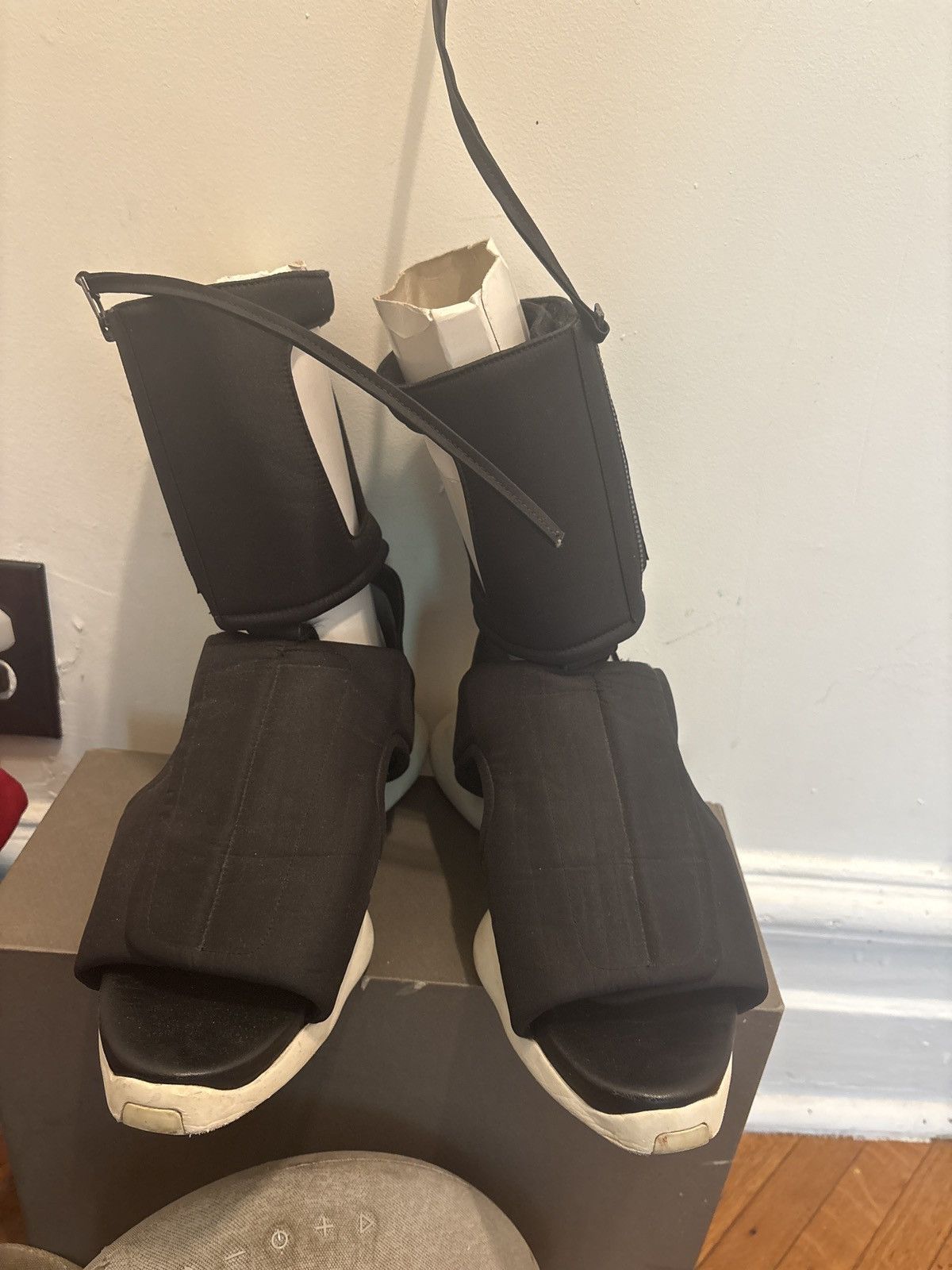 Adidas × Rick Owens Rick Owen cargo geobasket Size US 10 / EU 43 - 5 Thumbnail