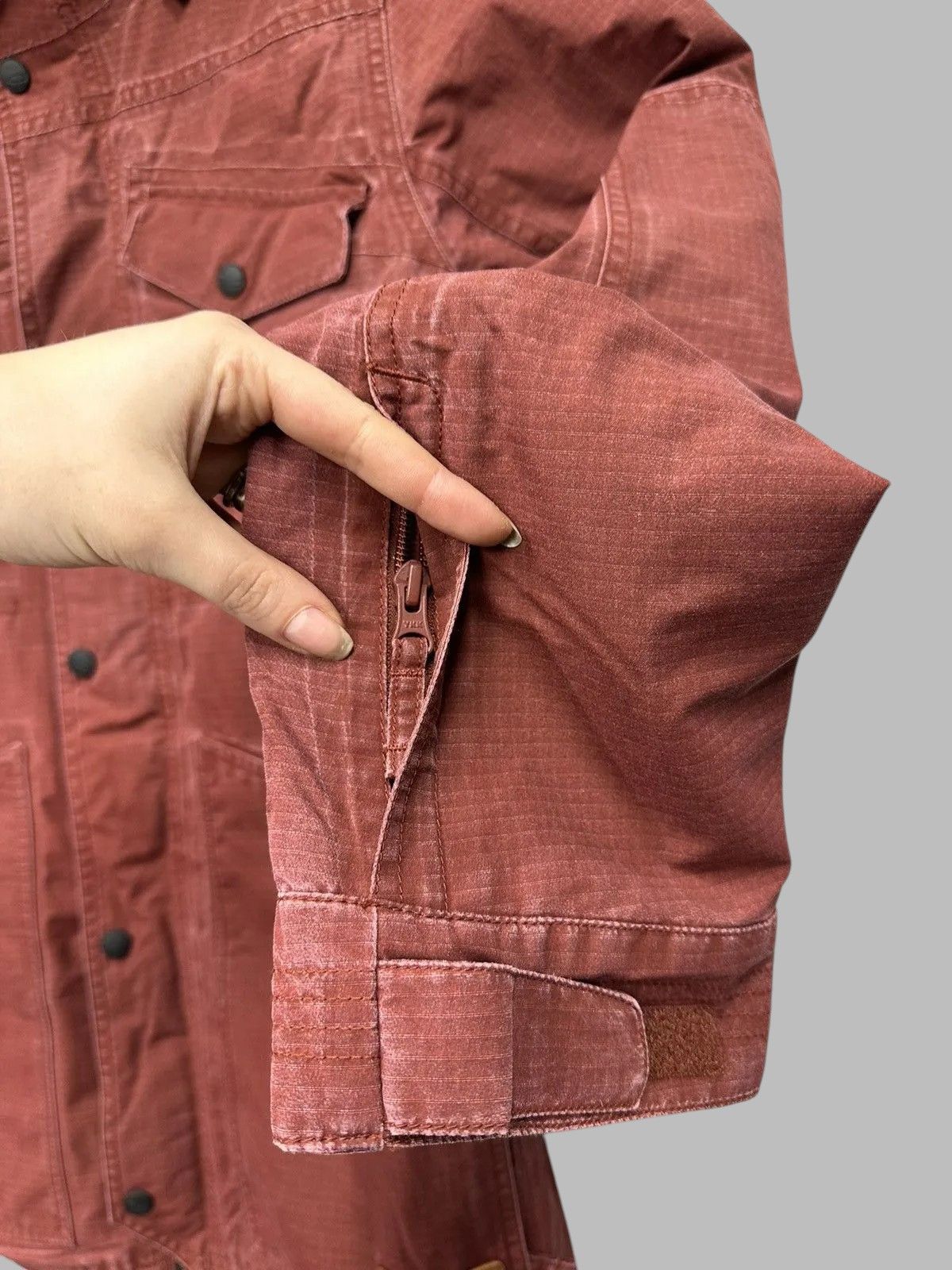 Goretex Jacket Oakley Vintage Denim Cargo Multi Pocket Rare Plate Size US S / EU 44-46 / 1 - 6 Thumbnail
