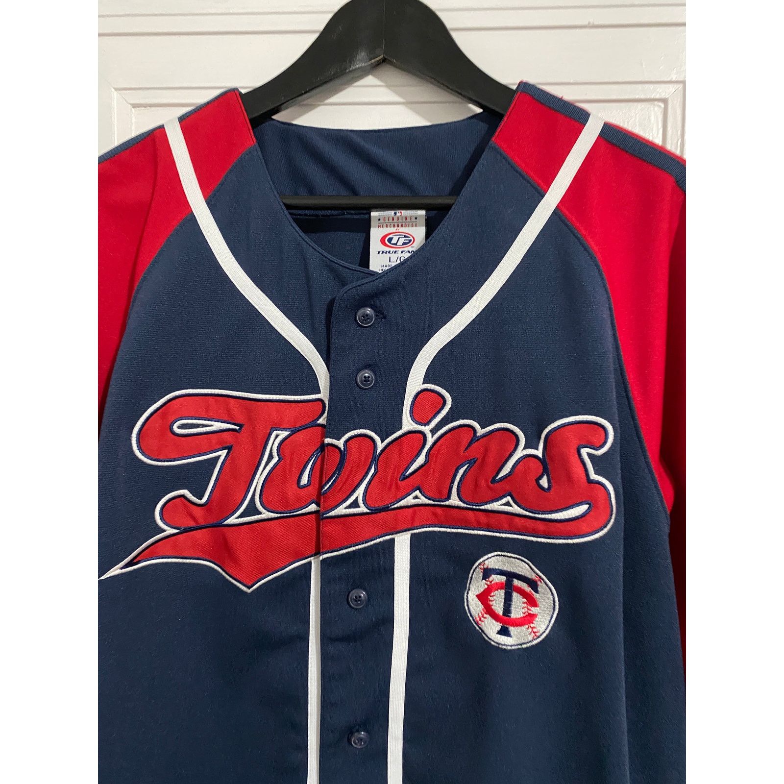 MLB Minnesota Twins MLB Baseball Jersey Men's Size Large Size US L / EU 52-54 / 3 - 2 Thumbnail