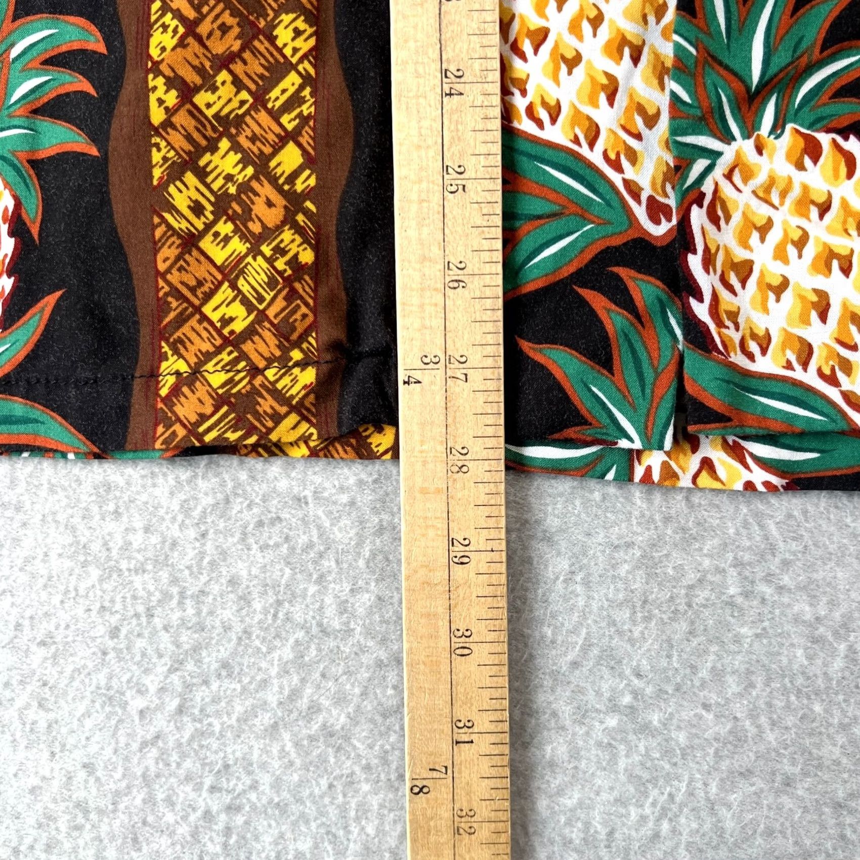 Vintage VINTAGE Kamehameha Hawaiian Shirt Medium Rayon Loop Camp Collar Aloha Pineapple Size US M / EU 48-50 / 2 - 6 Thumbnail