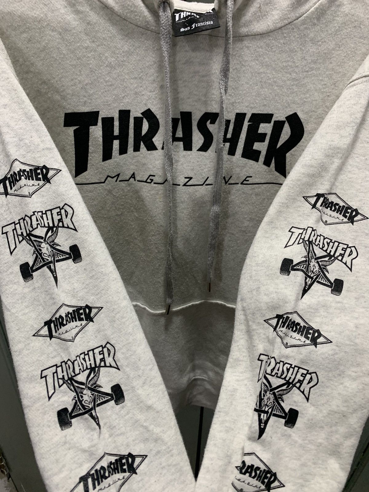Thrasher × Vintage Thrasher X StreetWear X Vintage Size US L / EU 52-54 / 3 - 2 Thumbnail