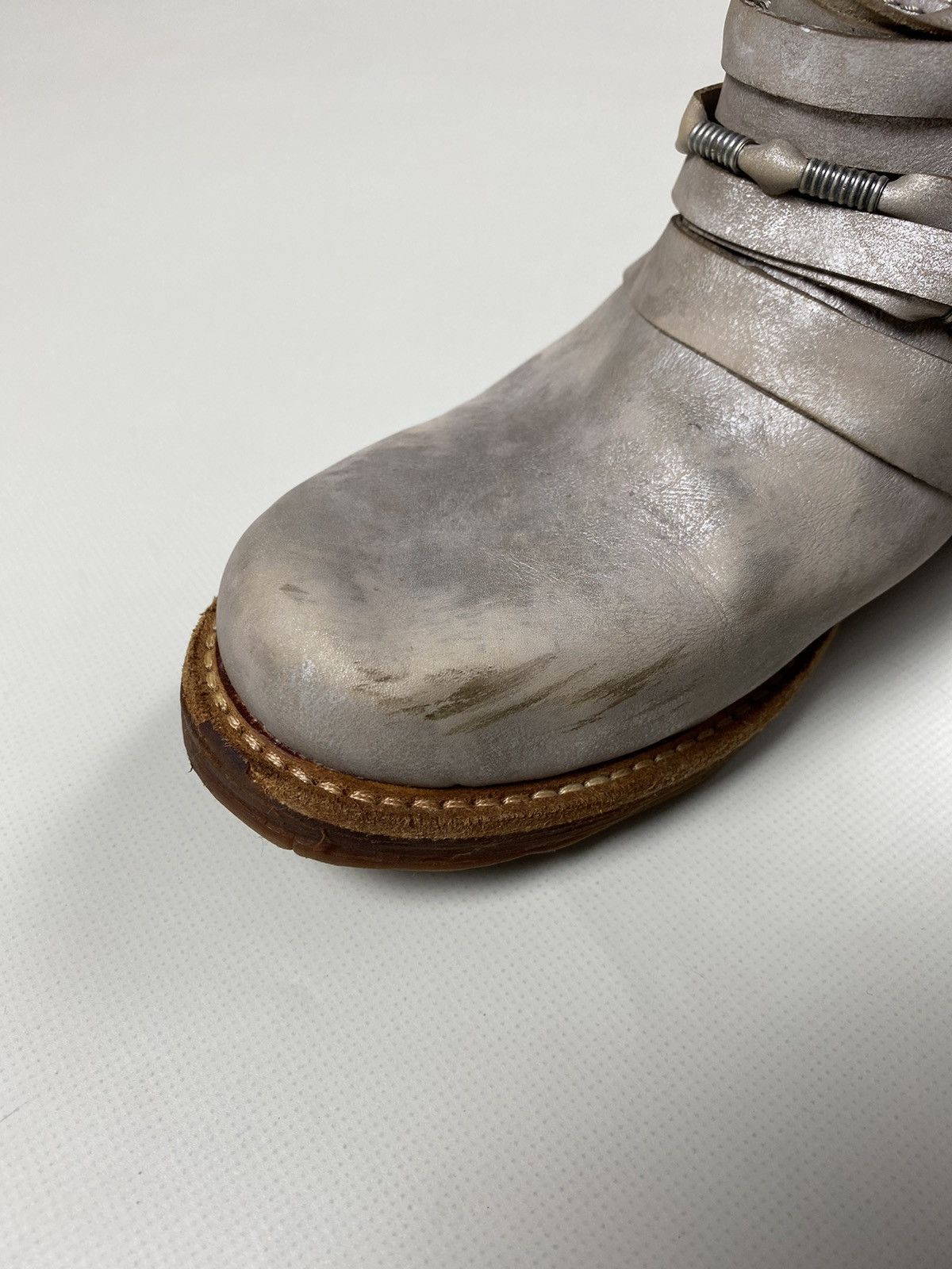 A.S.98 A.S. 98 ladies avant-garde ankle combat boots shoes size 37 Size US 7 / IT 37 - 16 Thumbnail