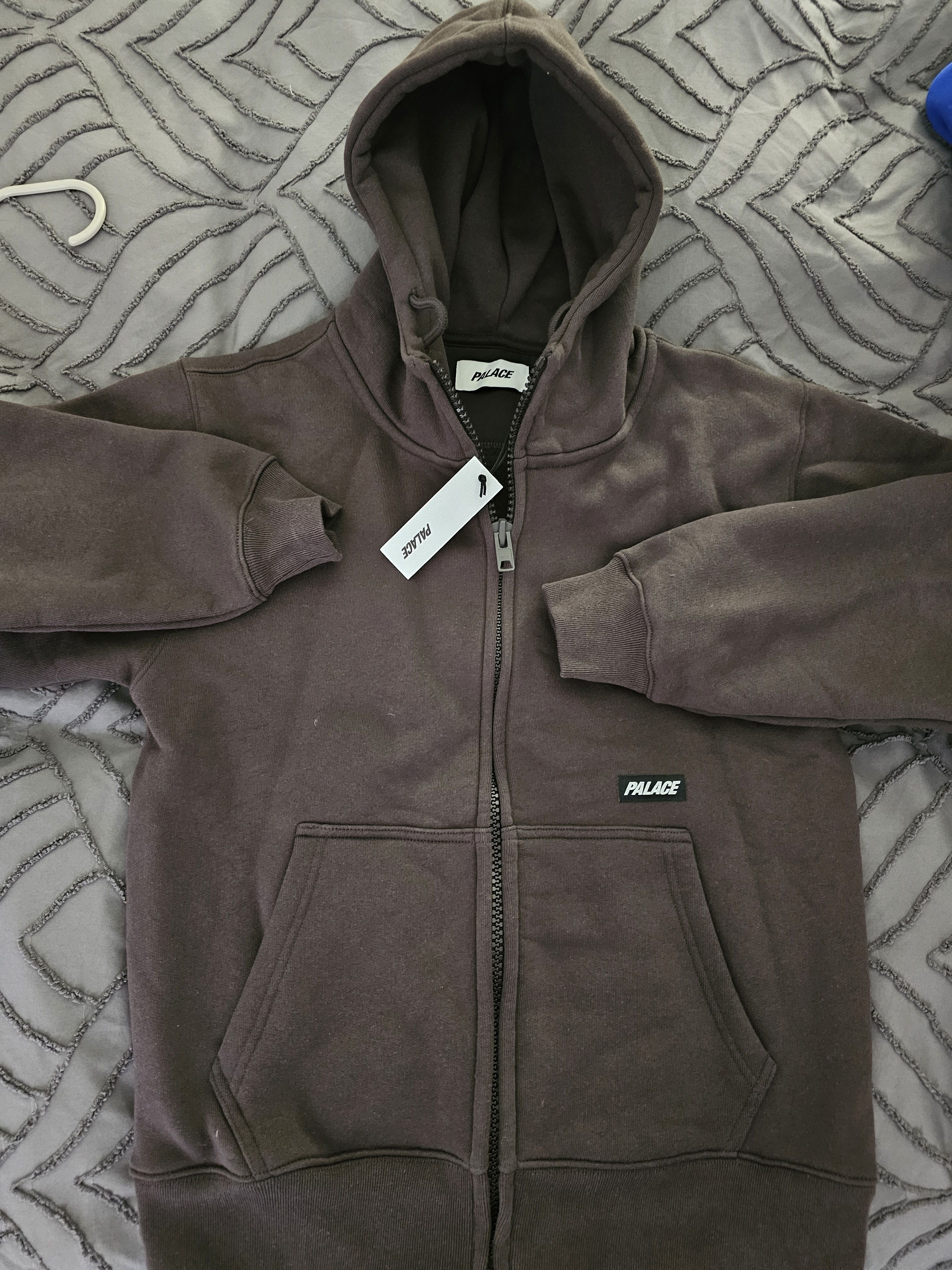 Palace Brown Hoodie | Grailed