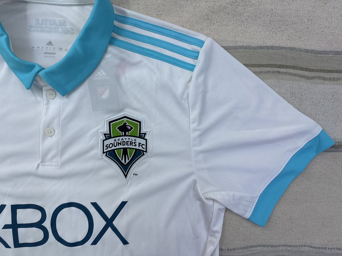 Adidas Adidas Seattle Sounders FC 2017/18 Away Jersey Large BNWT Size US L / EU 52-54 / 3 - 7 Thumbnail