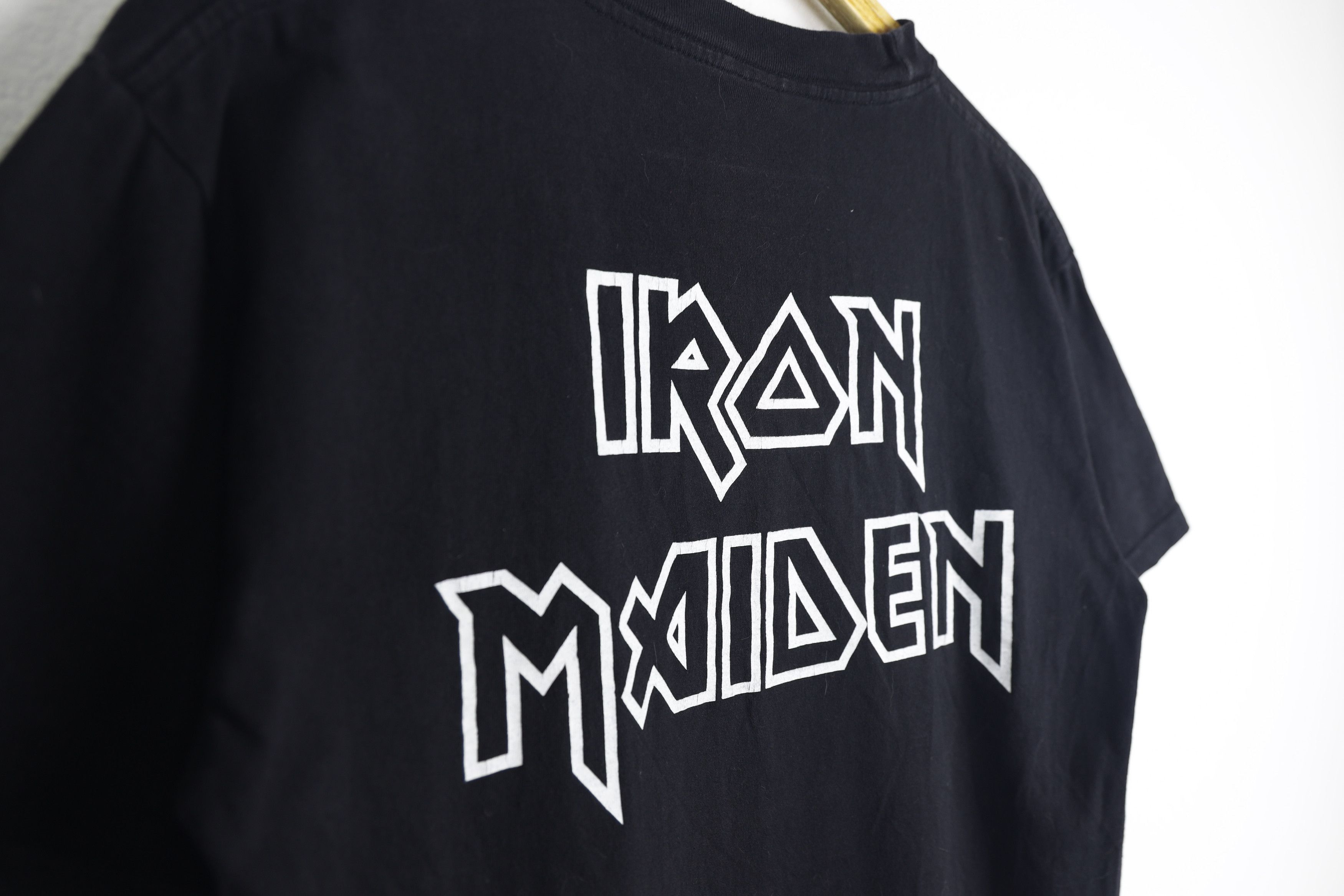 Band Tees × Iron Maiden × Vintage Vintage Iron Maiden Graphic Print Merch Tee T-shirt Size US M / EU 48-50 / 2 - 8 Thumbnail