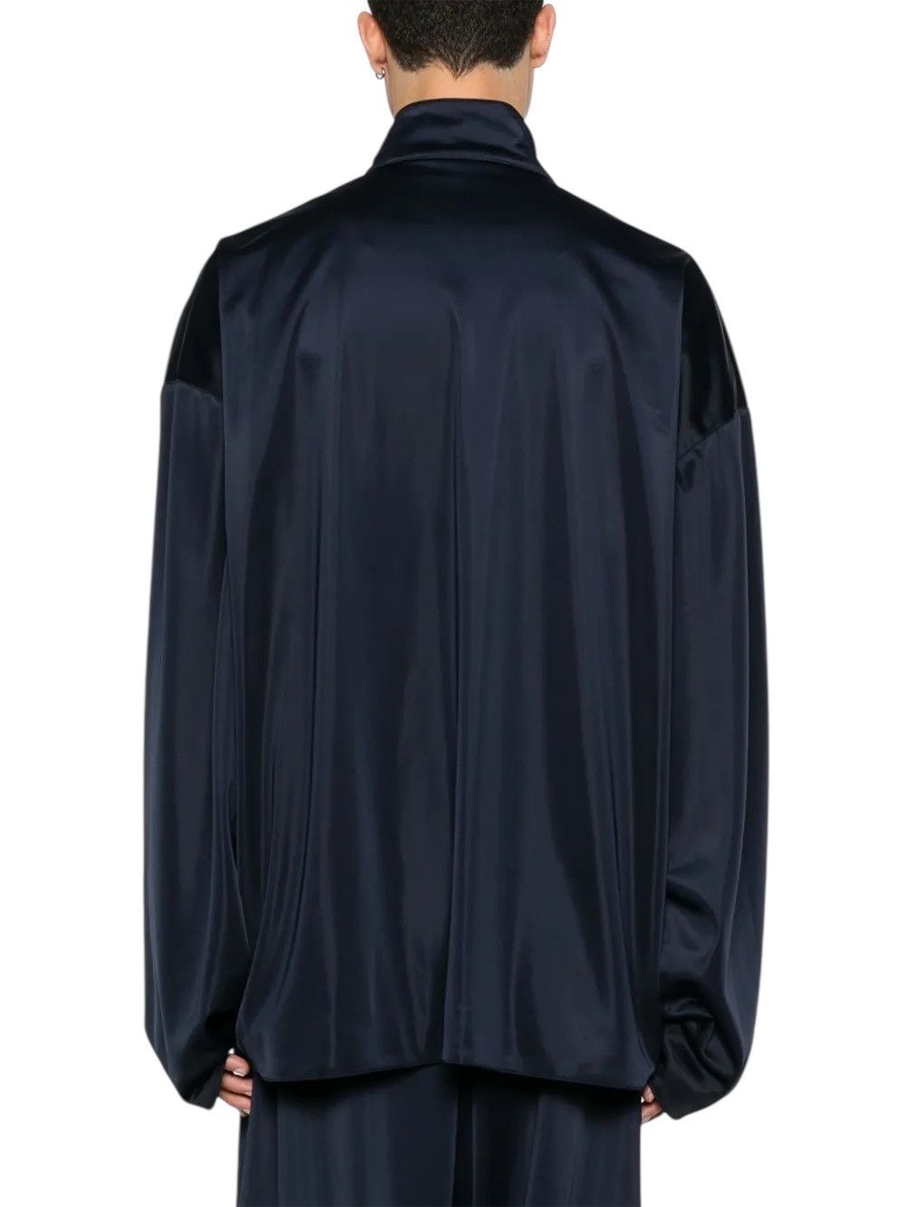 Balenciaga Sz46 Liquid Navy Minimal Tracksuit Size US S / EU 44-46 / 1 - 4 Thumbnail