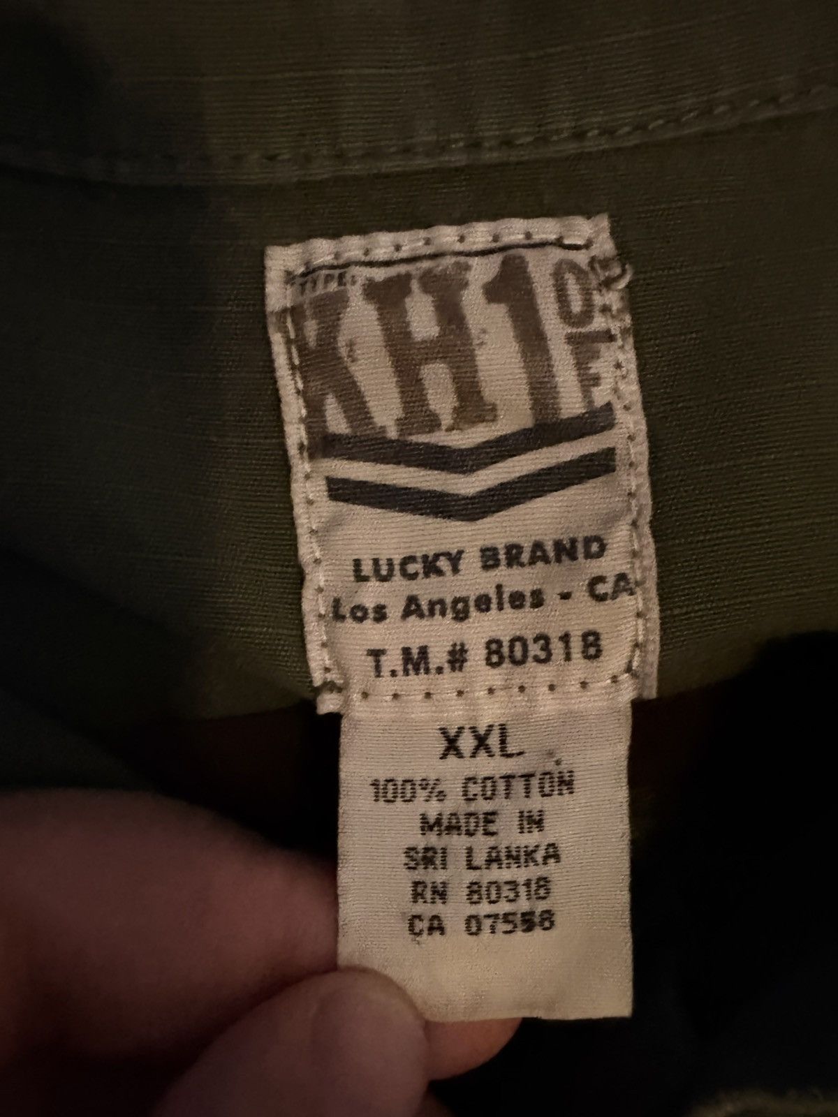 Lucky Brand vintage Lucky Brand KH1 shirt jacket Size US XXL / EU 58 / 5 - 3 Thumbnail