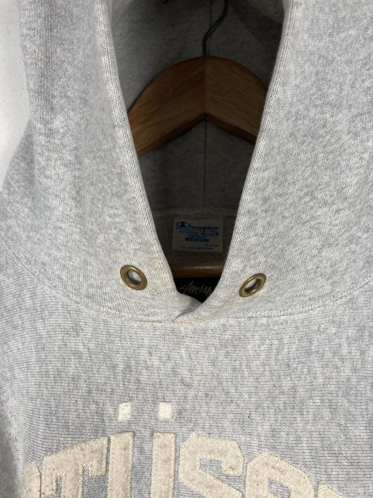 Stussy Vintage Champiom Reverse Weave X Stussy Sport Hoodie Size US M / EU 48-50 / 2 - 7 Thumbnail