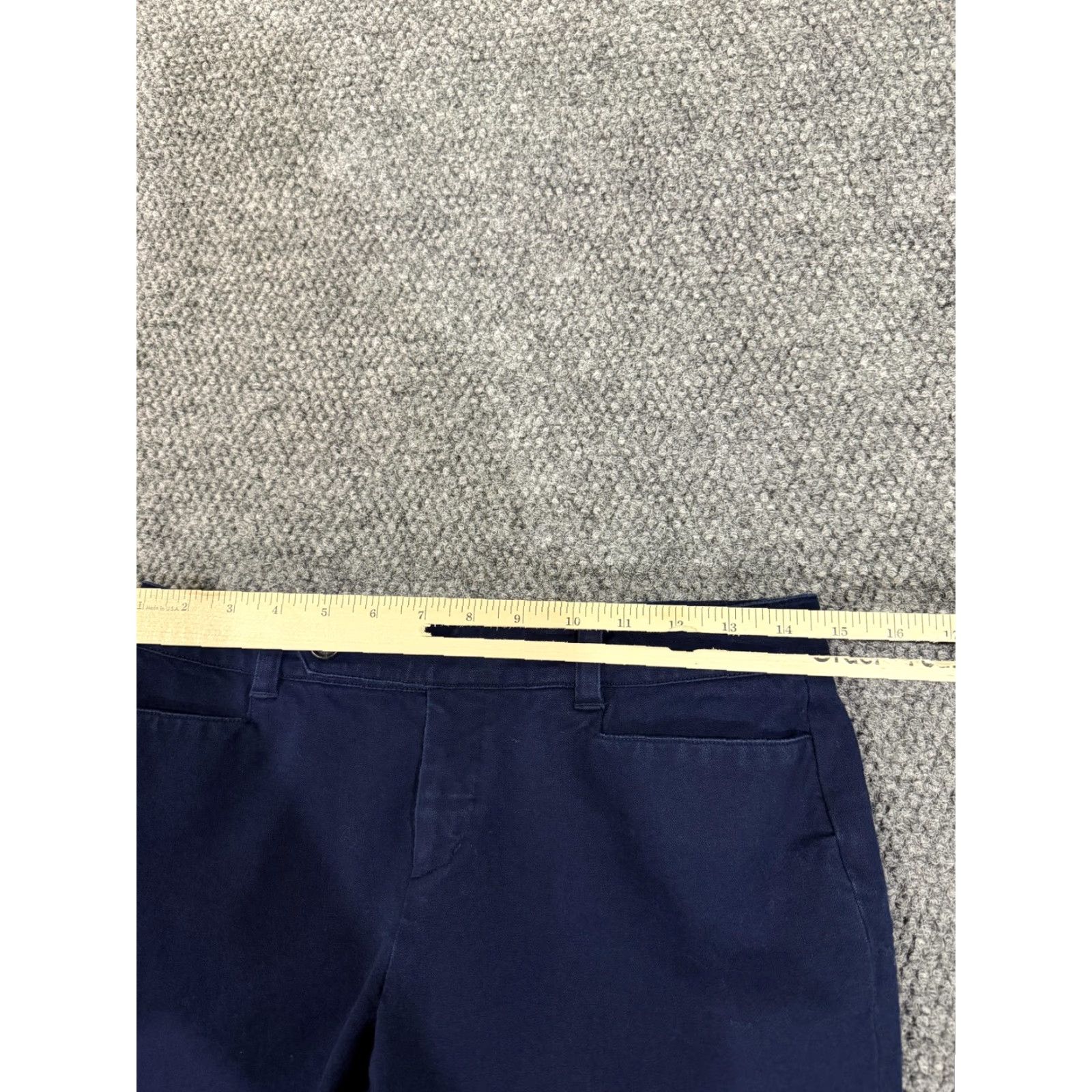Ralph Lauren Lauren Ralph Lauren Pants Womens 4P Blue Adelle Chino Straight Leg Stretch Size 27" / US 4 / IT 40 - 4 Thumbnail