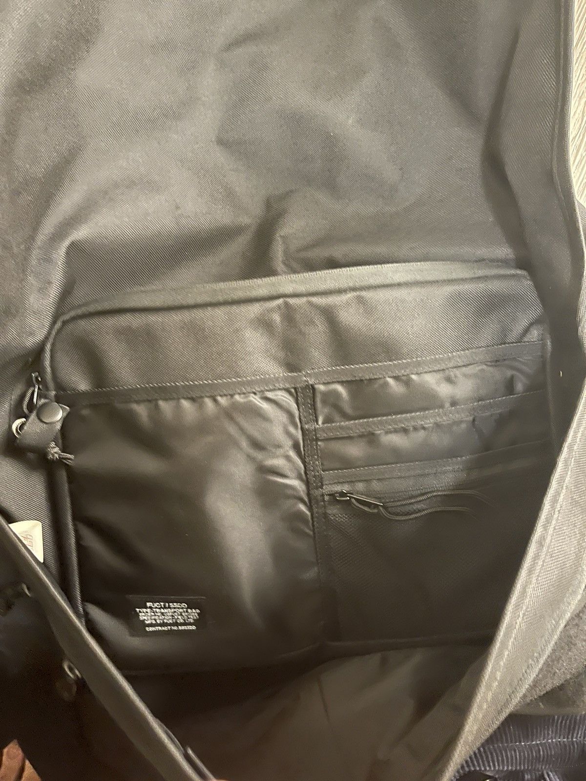 FUCT FUCT SSDD x Backdrop Messenger Biker Bag Size ONE SIZE - 4 Thumbnail