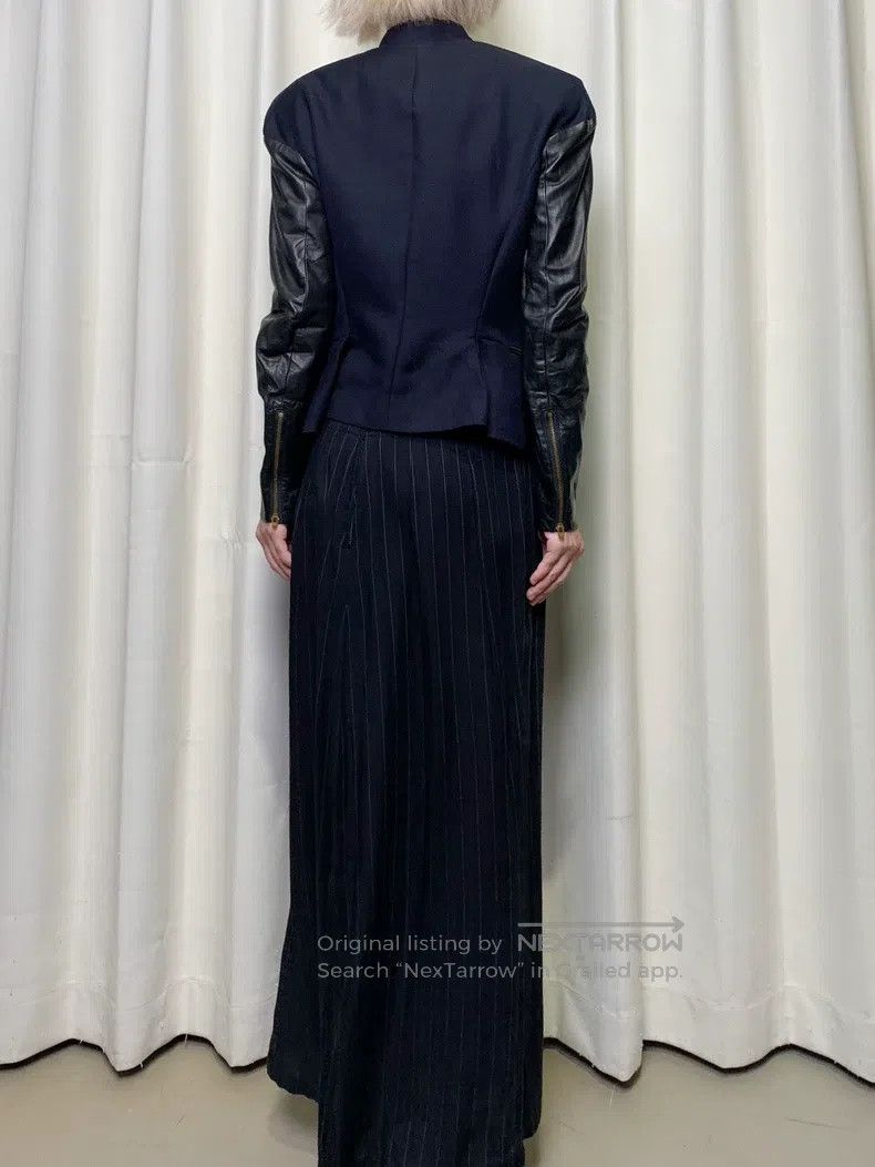 Yohji Yamamoto Yohji Yamamoto size s Medieval Striped Minimalist Skirt Size 24" / US 00 / IT 34 - 8 Thumbnail