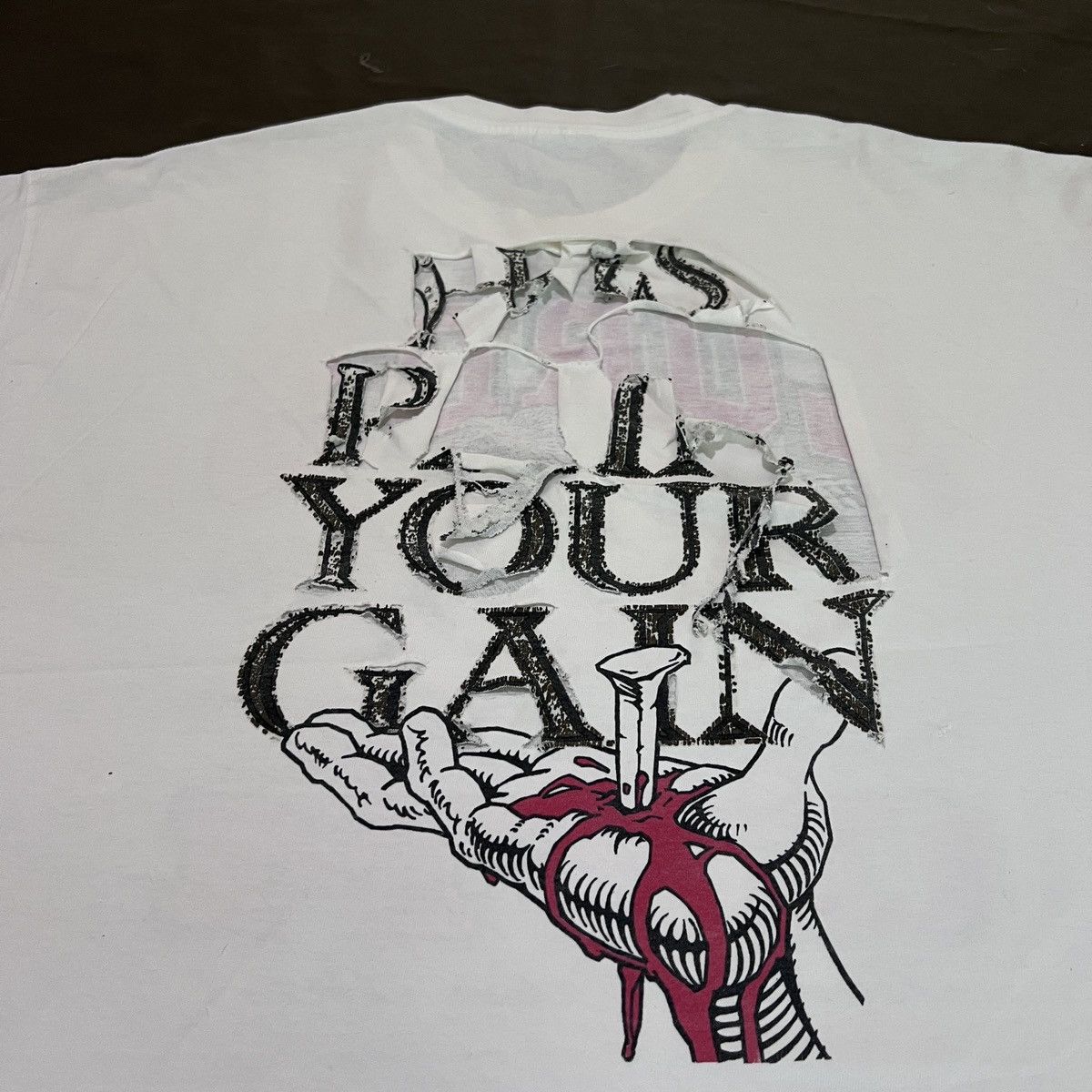 Vintage Vintage 90s Lord Gym Jesus Distressed Thrashed 2XL Size US XXL / EU 58 / 5 - 9 Thumbnail