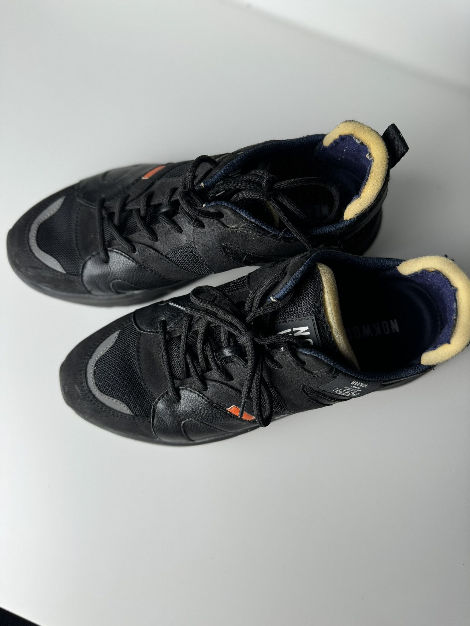 Japanese Brand NOKWOL LUNGER BLACK Size US 12 / EU 45 - 2 Thumbnail