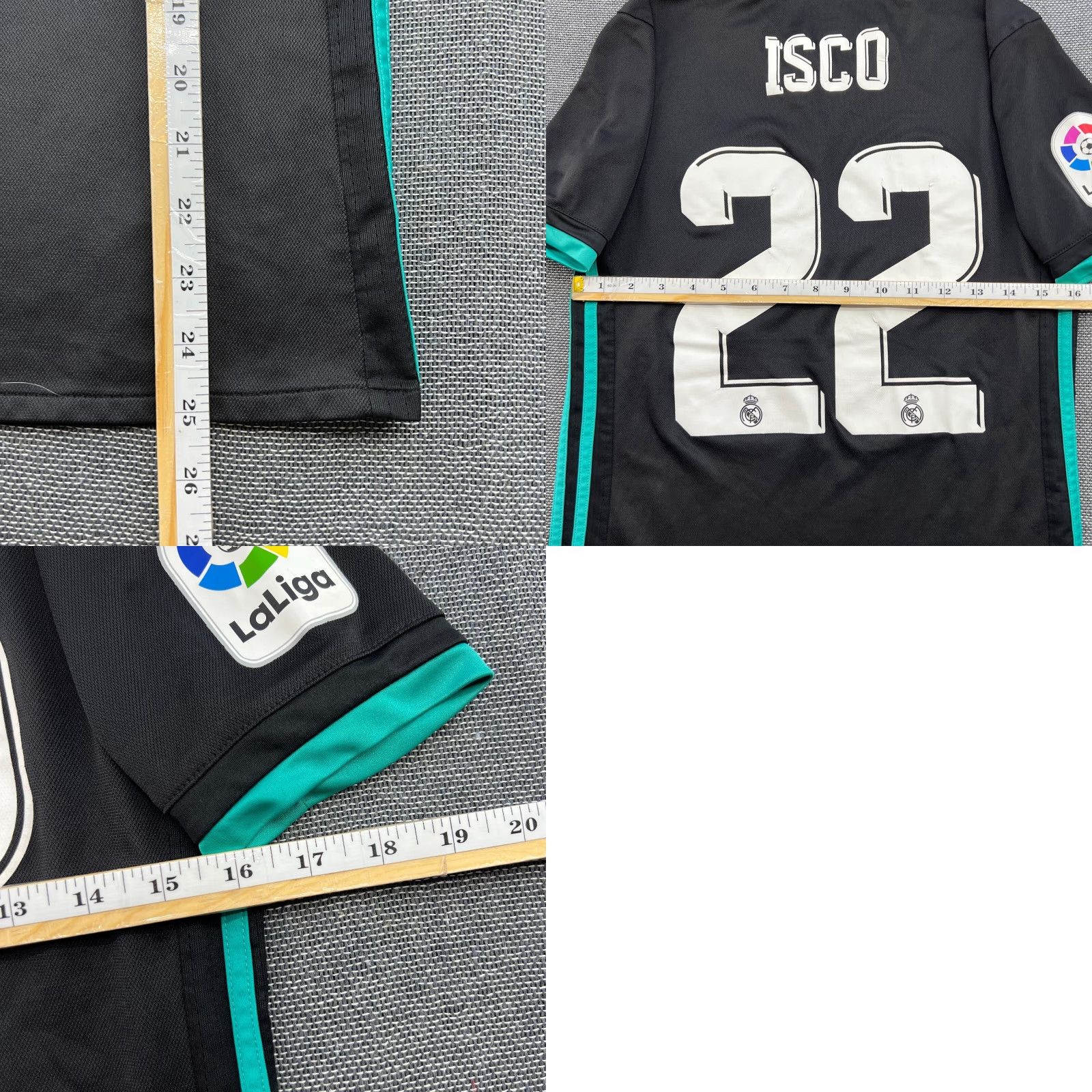 Adidas Real Madrid 2017 2018 Away ISCO #22 Mens Football Jersey XS Adidas Adult Shirt Size US XS / EU 42 / 0 - 10 Thumbnail