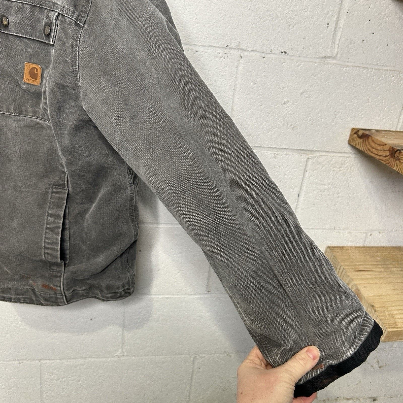 Carhartt Carhartt Canvas Quilted Tractor Jacket “Gravel/Grey” 103194 Size US XL / EU 56 / 4 - 9 Thumbnail