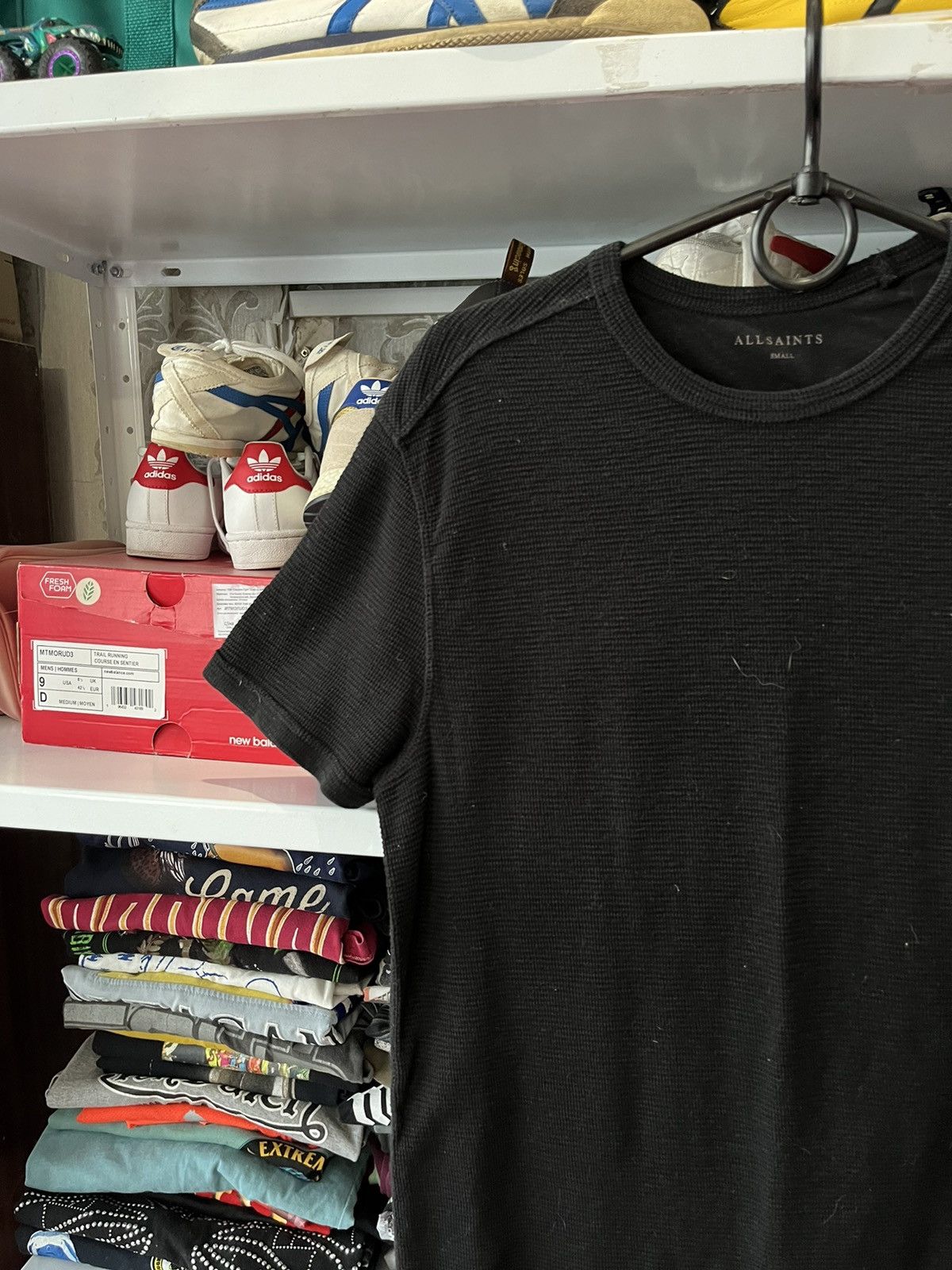 Allsaints Vintage AllSaints T-Shirt Black Men Size S Y2K Size US S / EU 44-46 / 1 - 3 Thumbnail