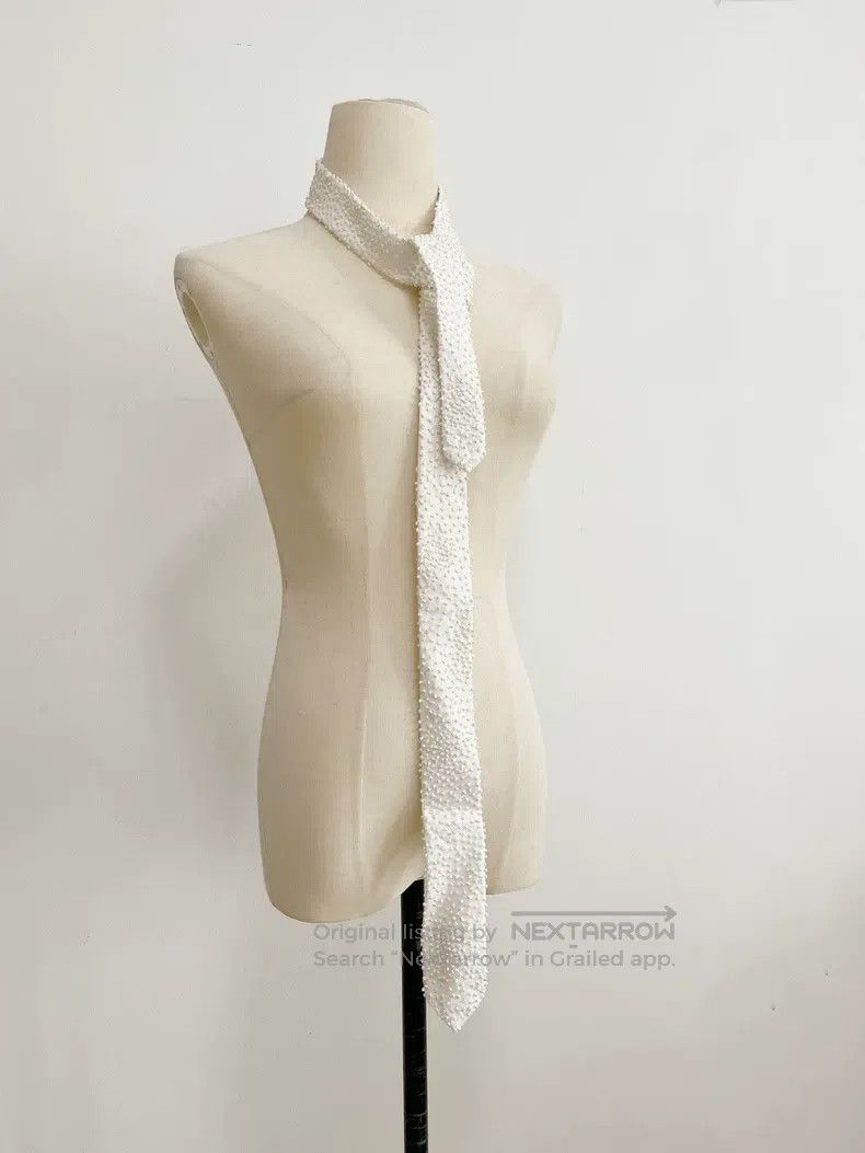 Ann Demeulemeester Ann Demeulemeester Embroidered Ball Tie Size ONE SIZE - 1 Thumbnail