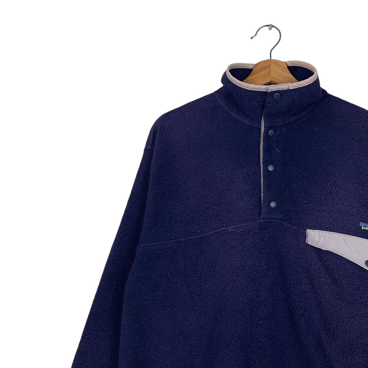 Patagonia PATAGONIA Snap Button Turtleneck Pullover Fleece #2066-C90 Size US S / EU 44-46 / 1 - 3 Thumbnail