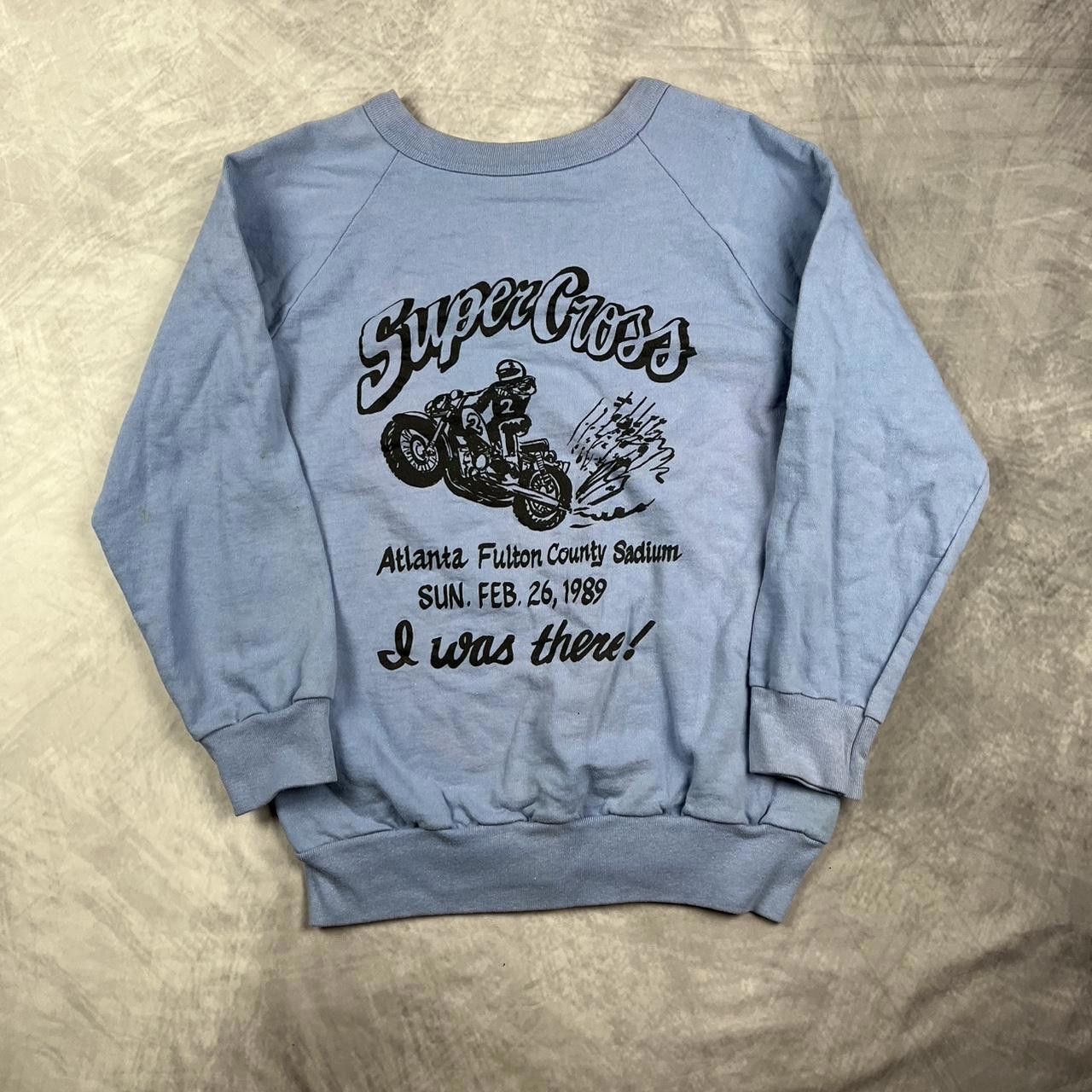 Designer Vintage 90’s bike cross pullover Size US M / EU 48-50 / 2 - 1 Thumbnail