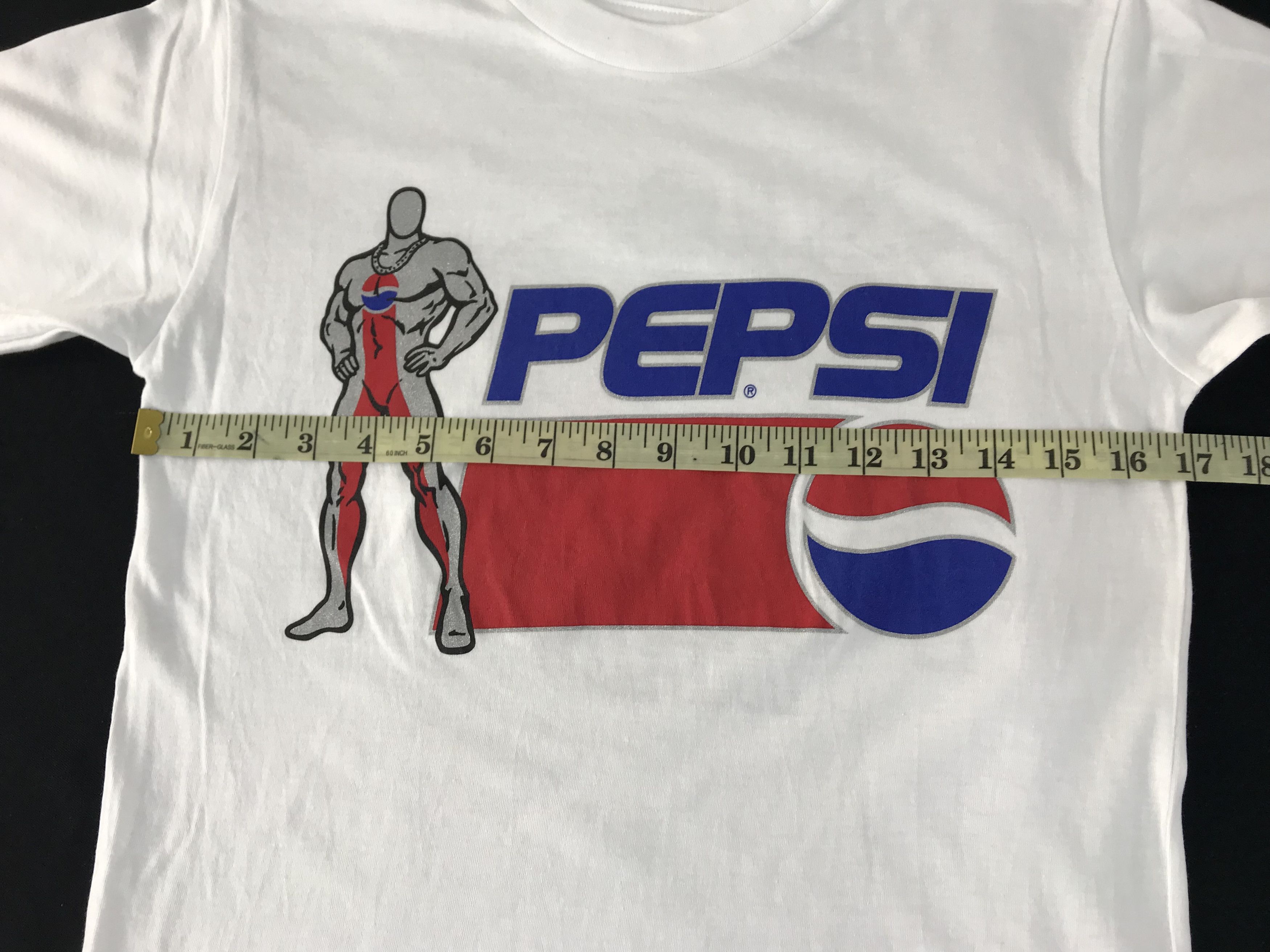 Pepsi Pepsi Man By Pepsi Big Logo Printed Tee T-shirt Size S / US 4 / IT 40 - 8 Thumbnail