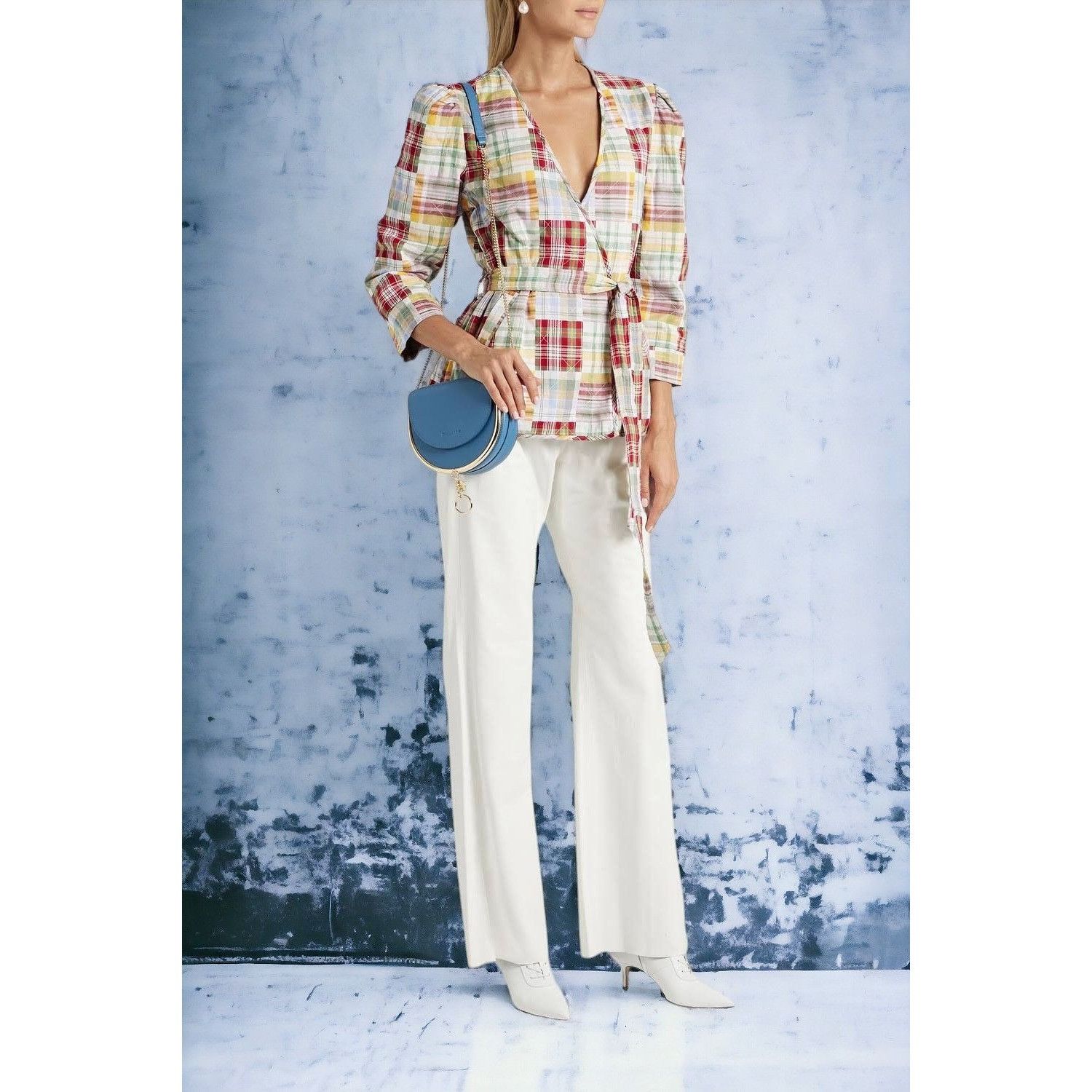 Cinq a Sept Cinq à Sept Triss Quilted Organic Cotton Wrap Jacket NEW S Size S / US 4 / IT 40 - 9 Thumbnail