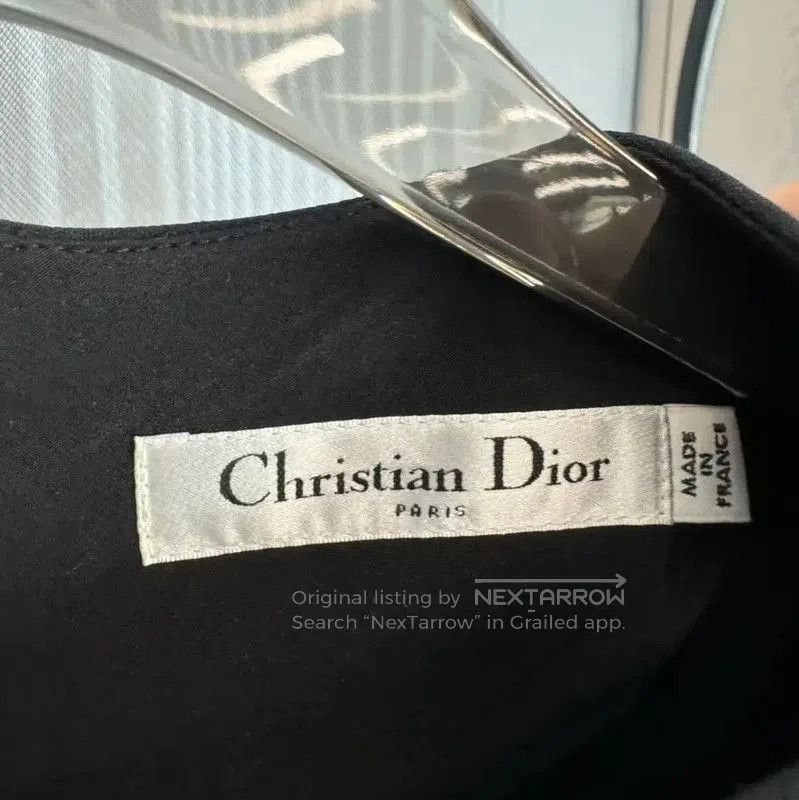 Dior Dior Black Wool Women's Dress . Size S / US 4 / IT 40 - 4 Thumbnail