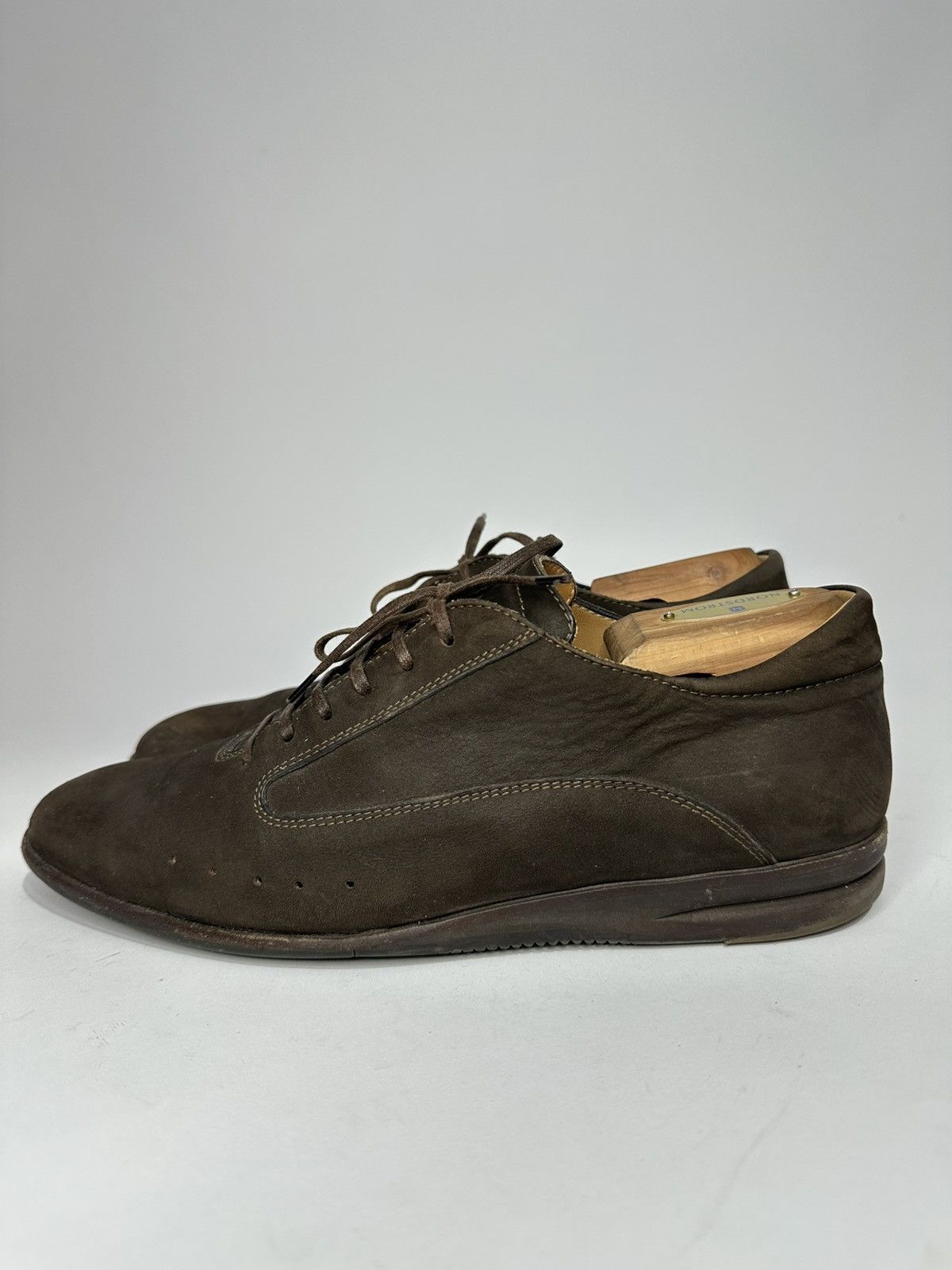 John Lobb Vintage John Lobb Nubuck Leather Dressy Winner Sneakers. Size US 8.5 / EU 41-42 - 2 Thumbnail
